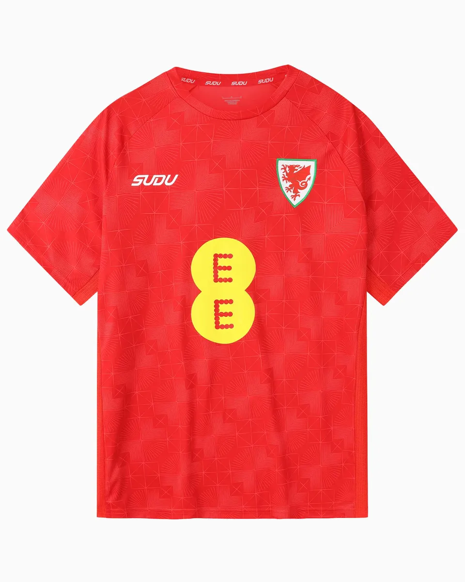 Wales SUDU 2026-28 Players maglia training rossa M