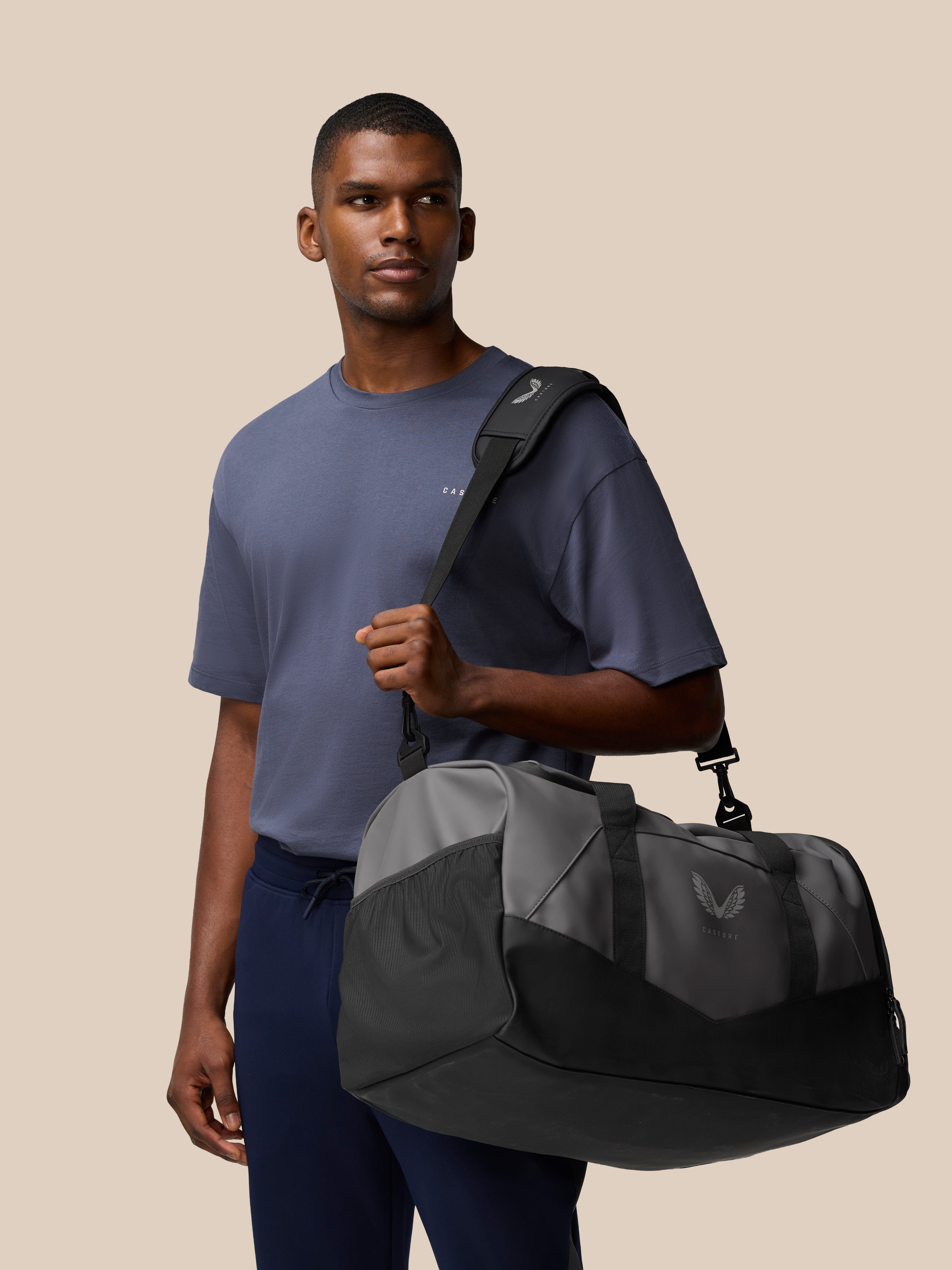Twente Castore Core Holdall Gunmetal Borsa 36L Impermeabile