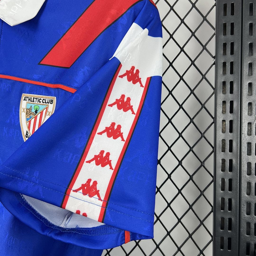 Athletic Bilbao Retro 1994/95 maglia rojiblanca da collezione
