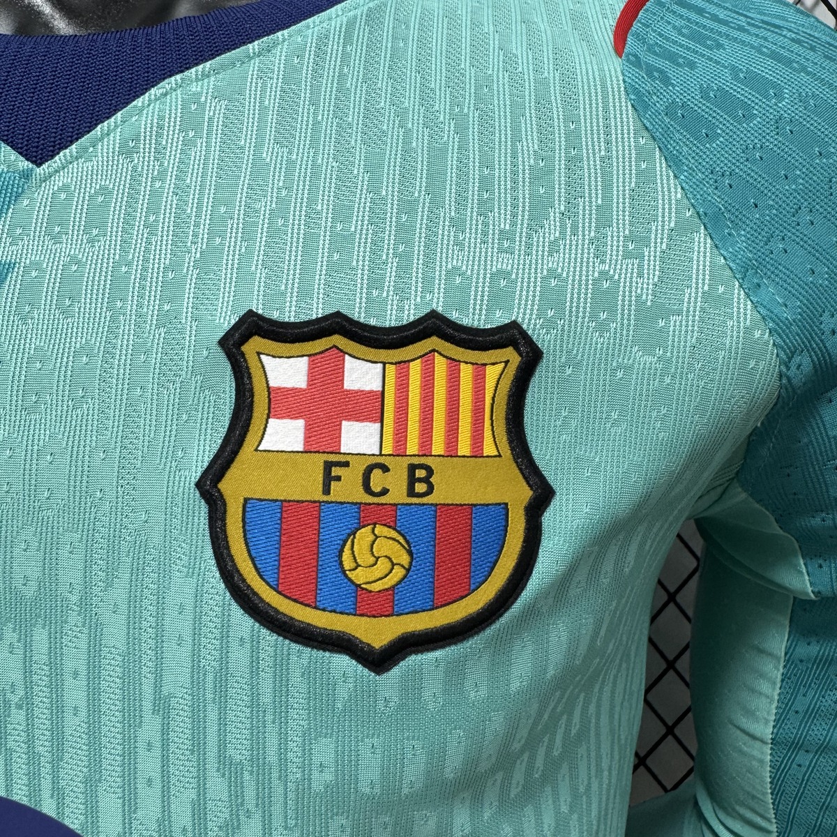 Tifoso Store Barcellona Terza Maglia 2026/27 manica lunga verde