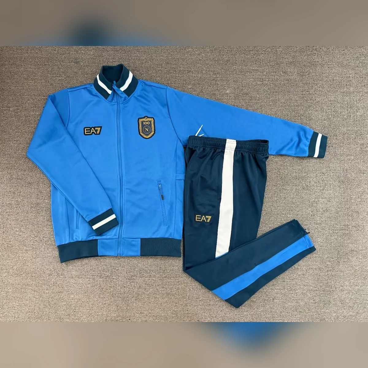 Tifoso Store Tute Sportive Napoli EA7 2026/27 tuta azzurra