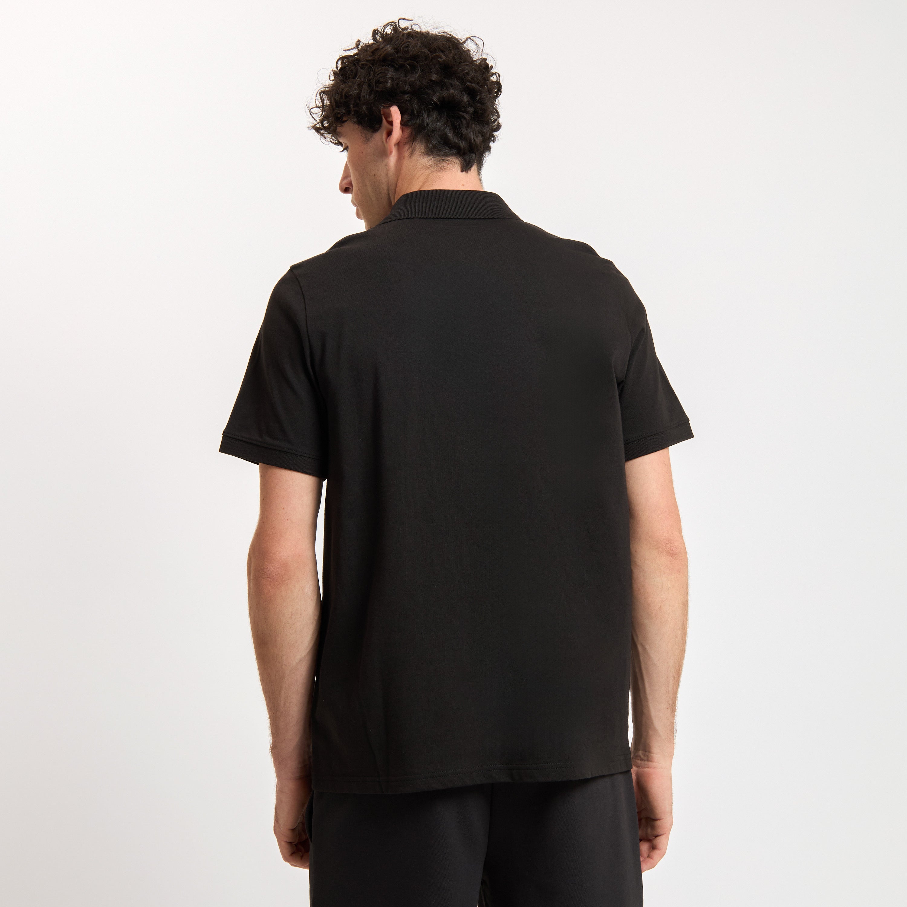 AC Milan Essential polo nera cotone uomo