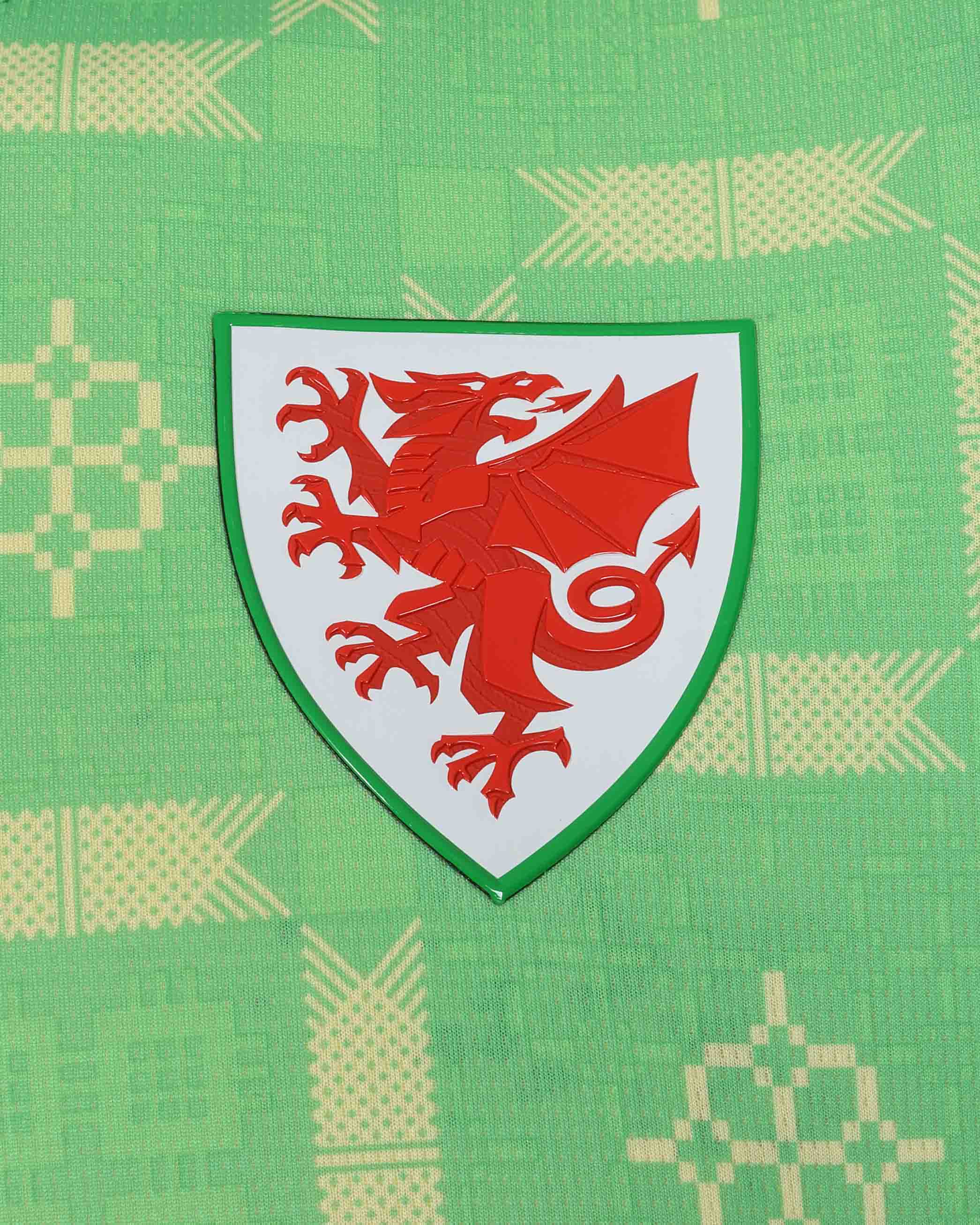 Wales Goalkeeper Kit maglia portiere verde M