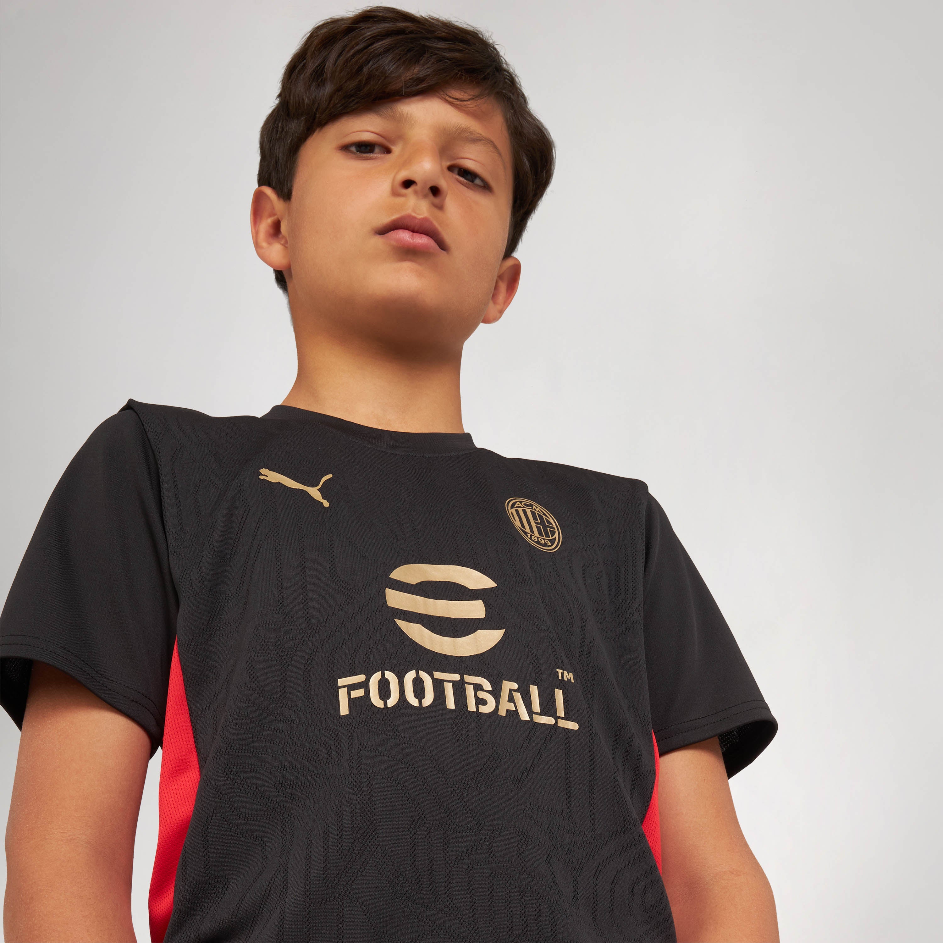 AC Milan Allenamento 2024/25 maglia training bambino poliestere