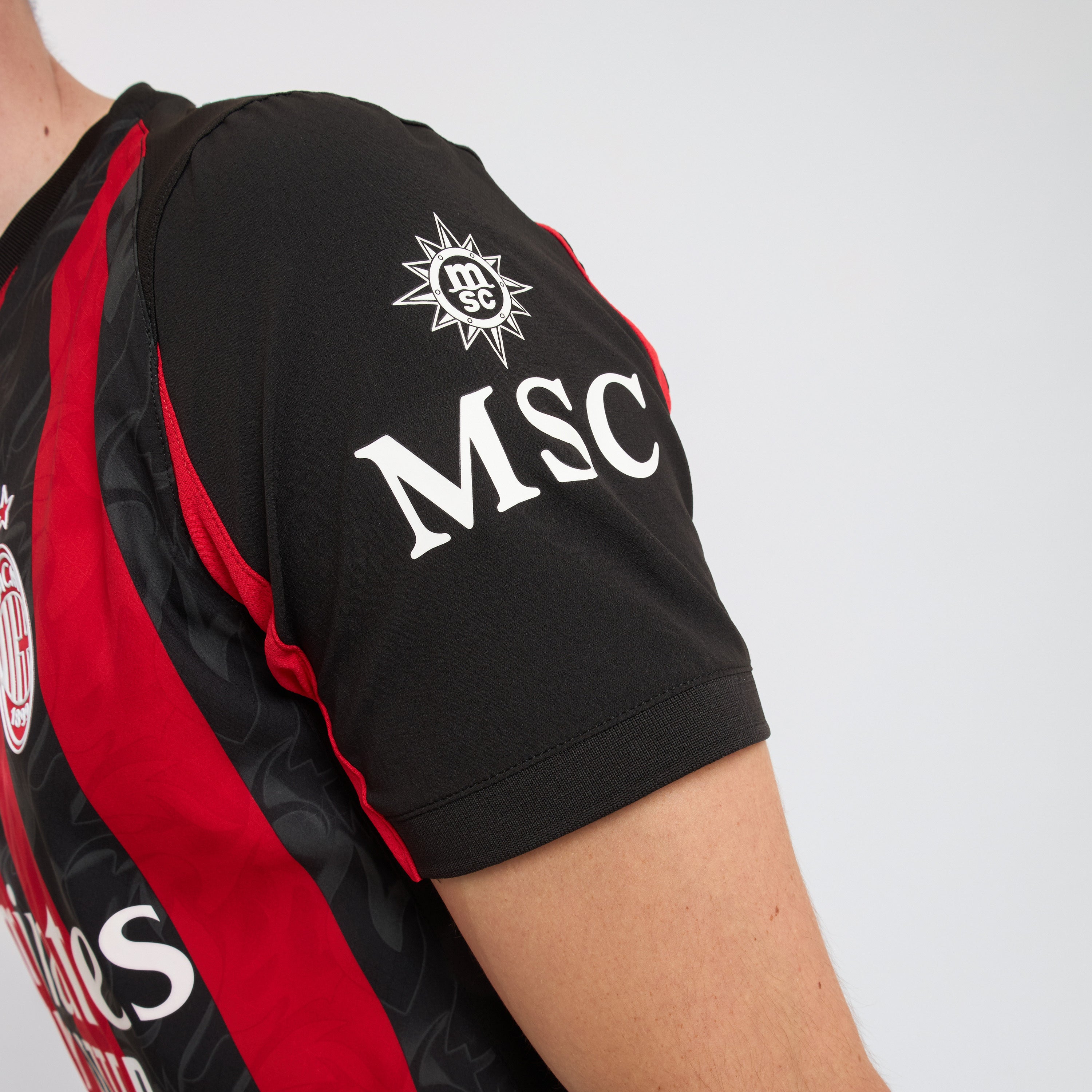 AC Milan Home Authentic 2025/26 maglia uomo rossonera