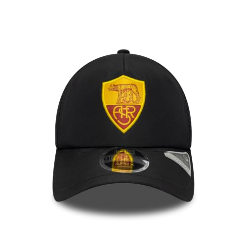 Roma Fanshop AS Roma Poly Apex Cappello Nero New Era