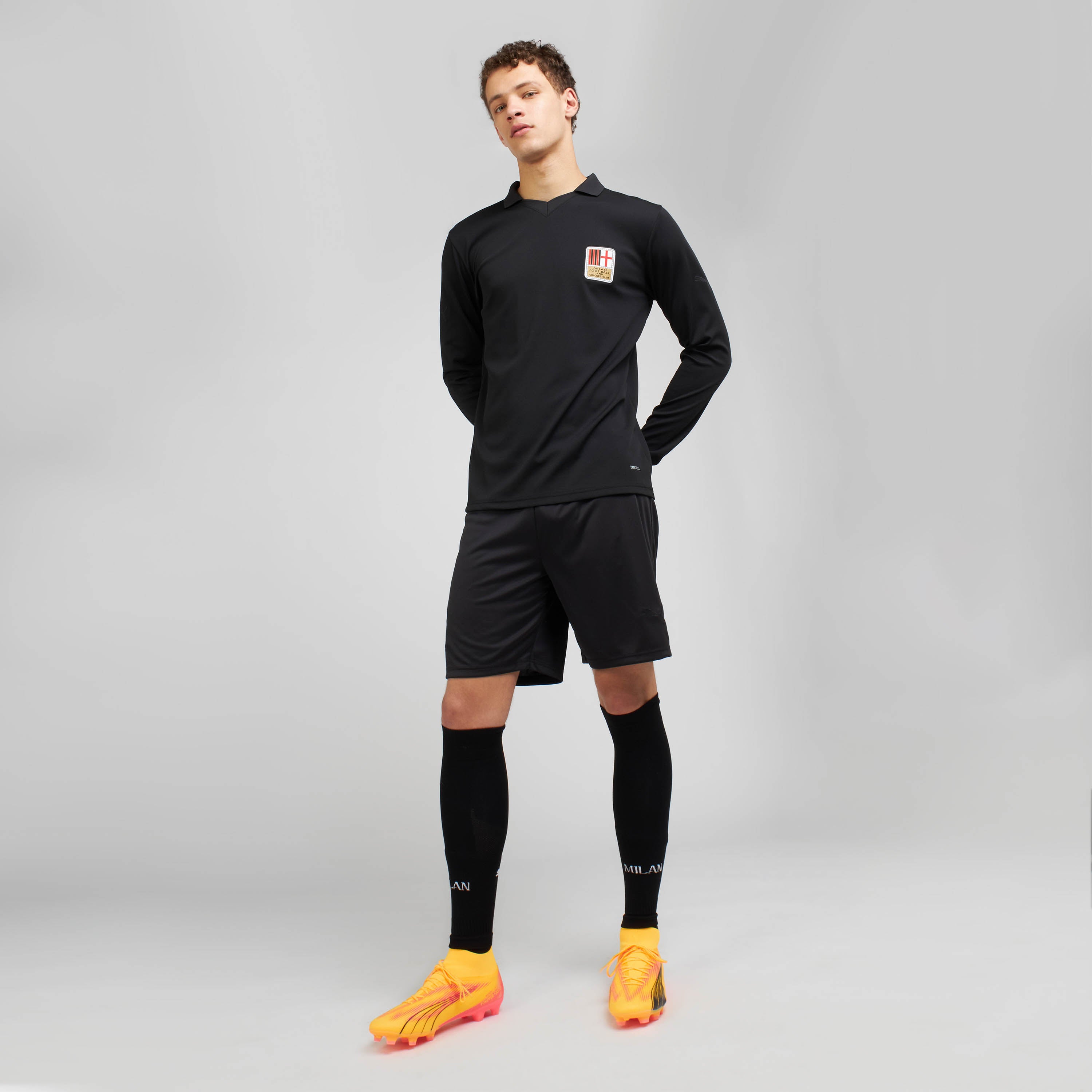 AC Milan Maglie Retro Authentic Goalkeeper 125th Maglia nera