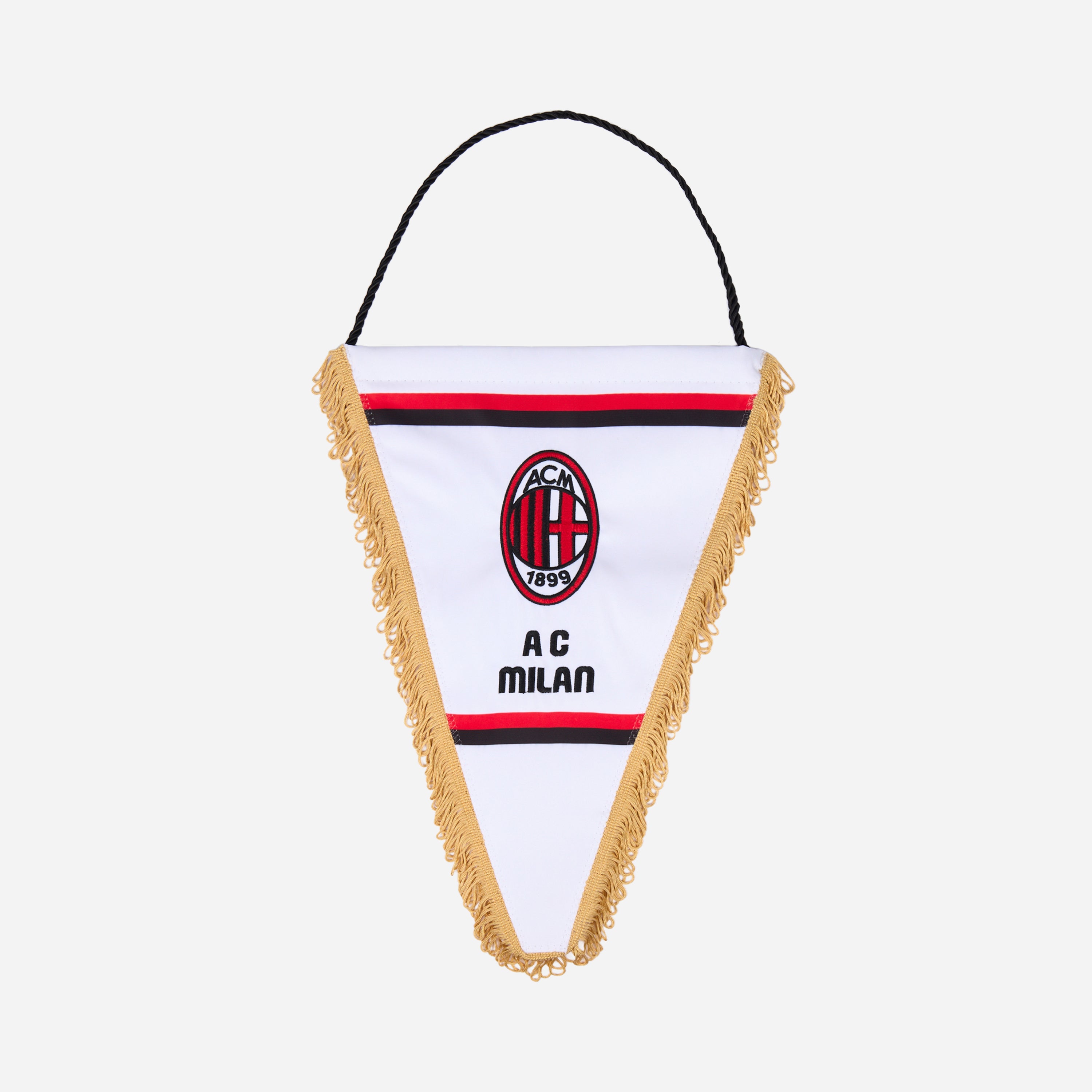 AC Milan Gagliardetto White Pennant Bianco Taglia Unica
