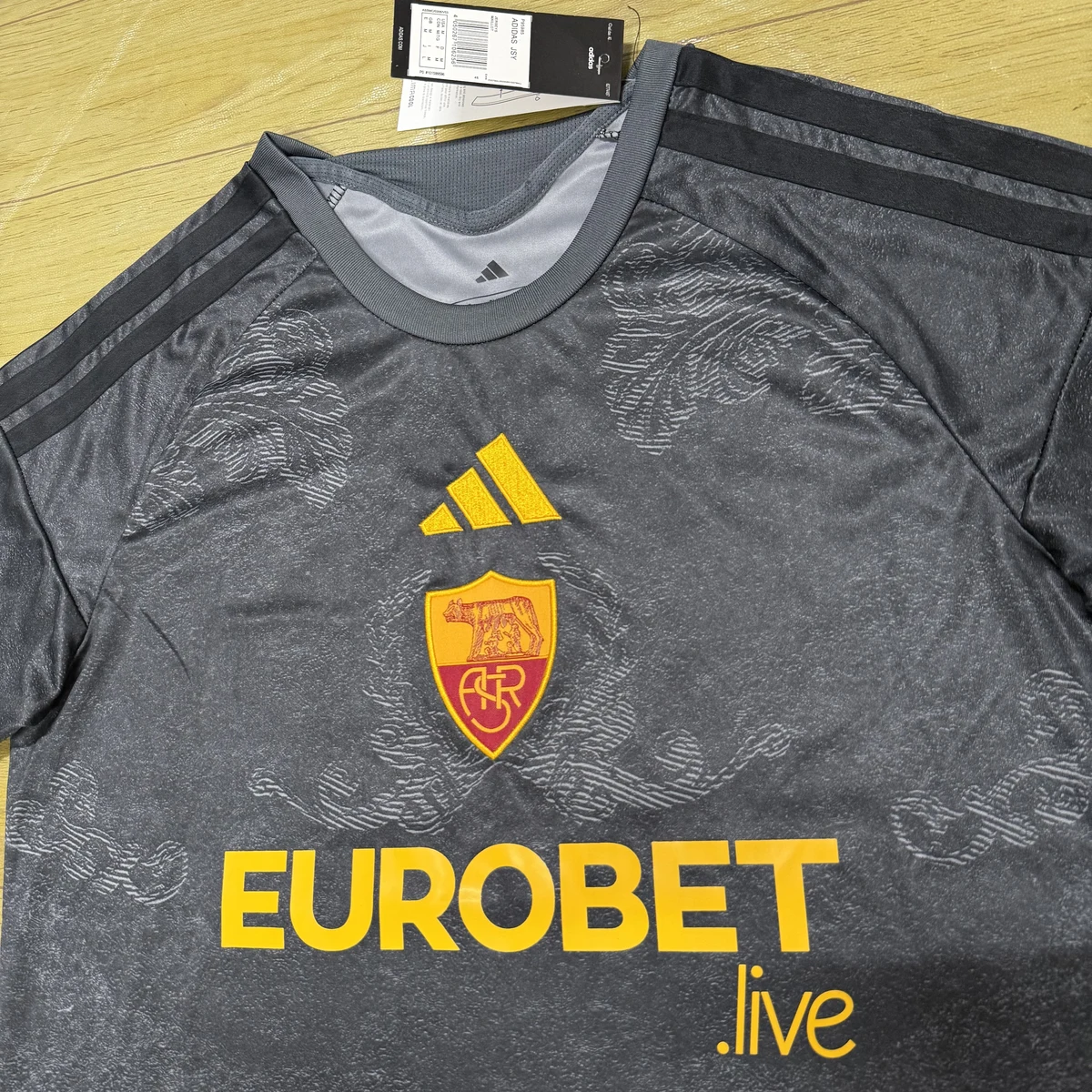 Tifoso Store Maglie da Calcio Roma Terza 26/27 maglia grigia