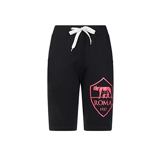 Roma Fanshop Shorts Crest Rosa Fluo boxer uomo