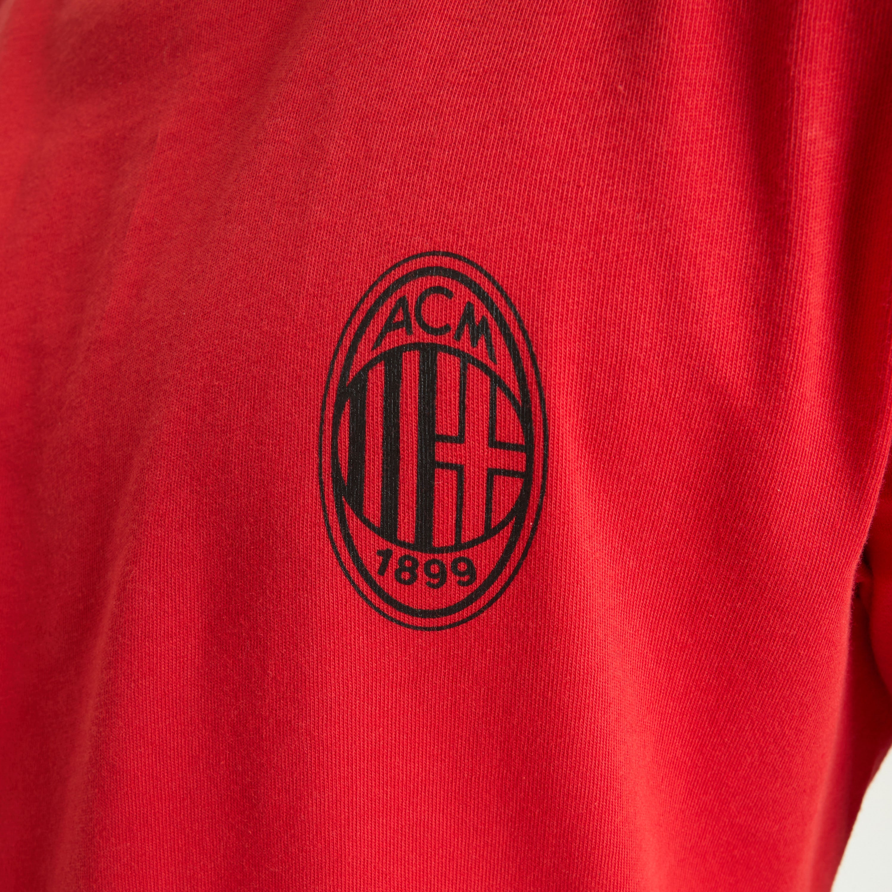AC Milan Essential T-Shirt Bambini Rossa 8 Anni