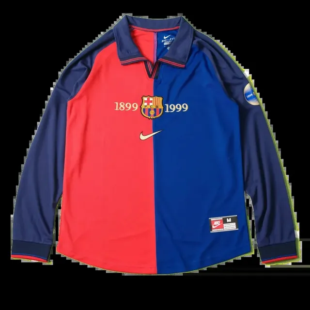 Maglia Barcellona player version a scacchi blu catalogo