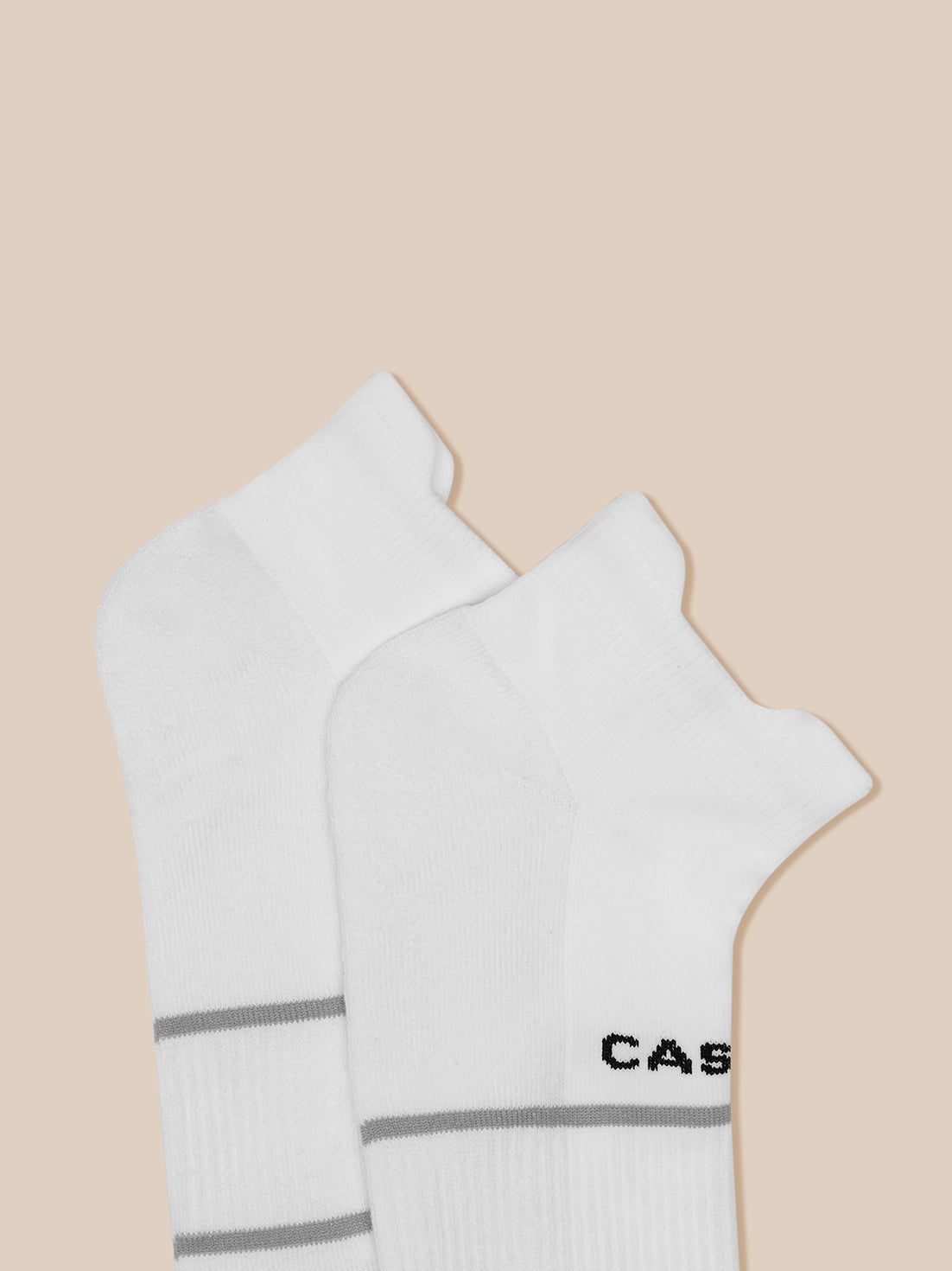 Castore Active Calzini Corti Bianchi 3 Paia Traspiranti
