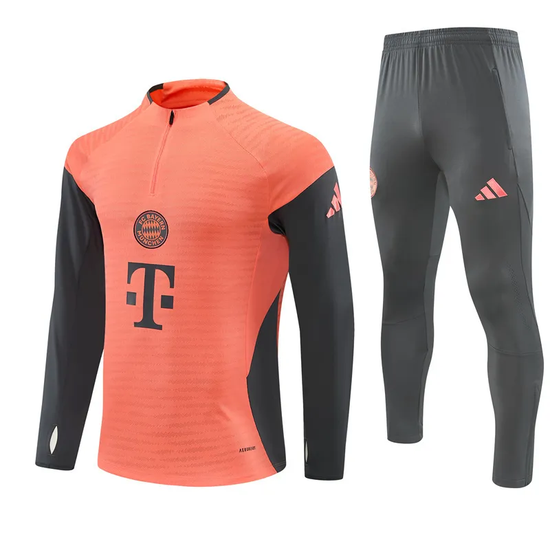 Bayern Monaco 2025/26 Tuta Arancione con Pantaloni Antracite