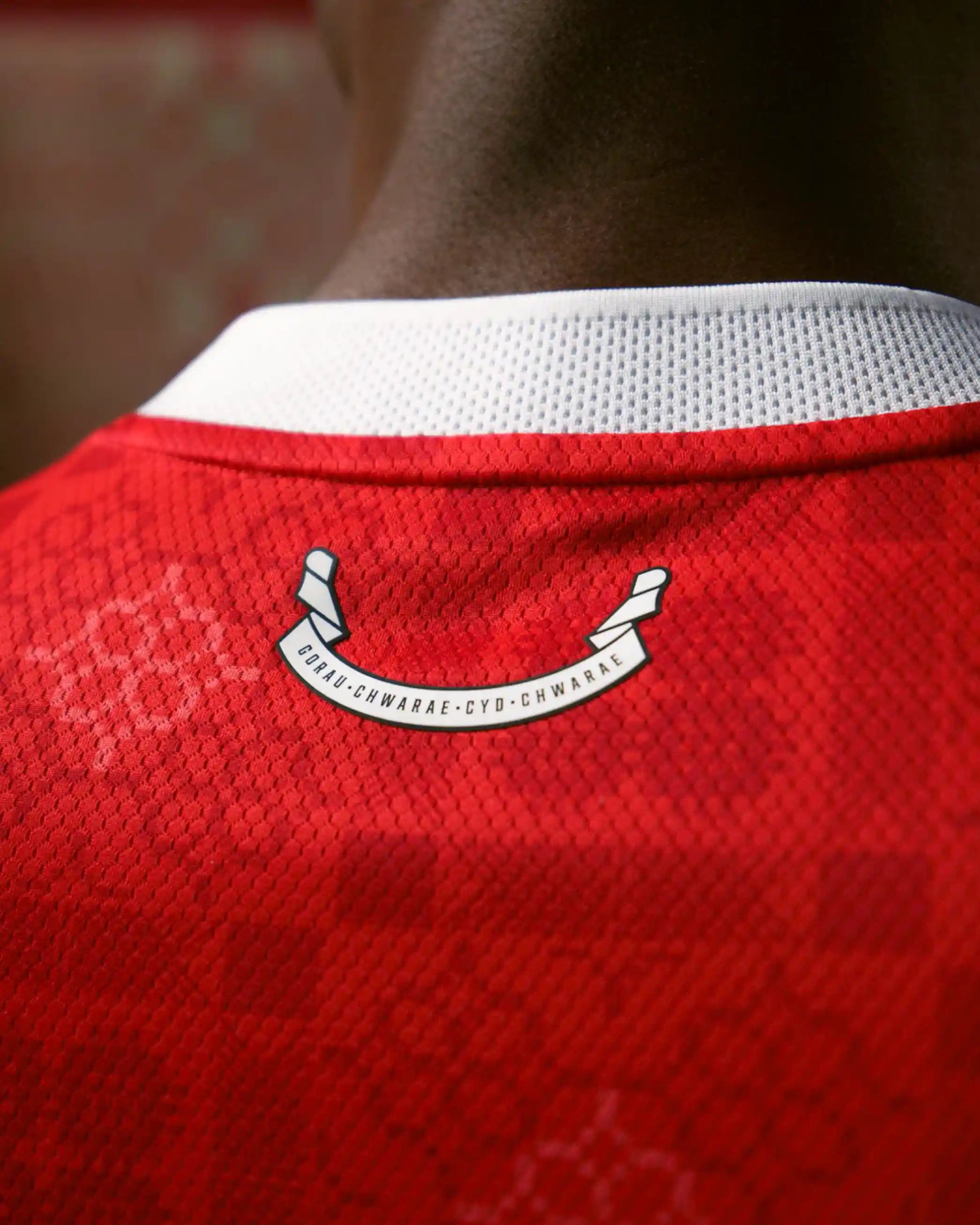 Wales SUDU Home Kit 2026-28 maglia gara pro uomo rossa