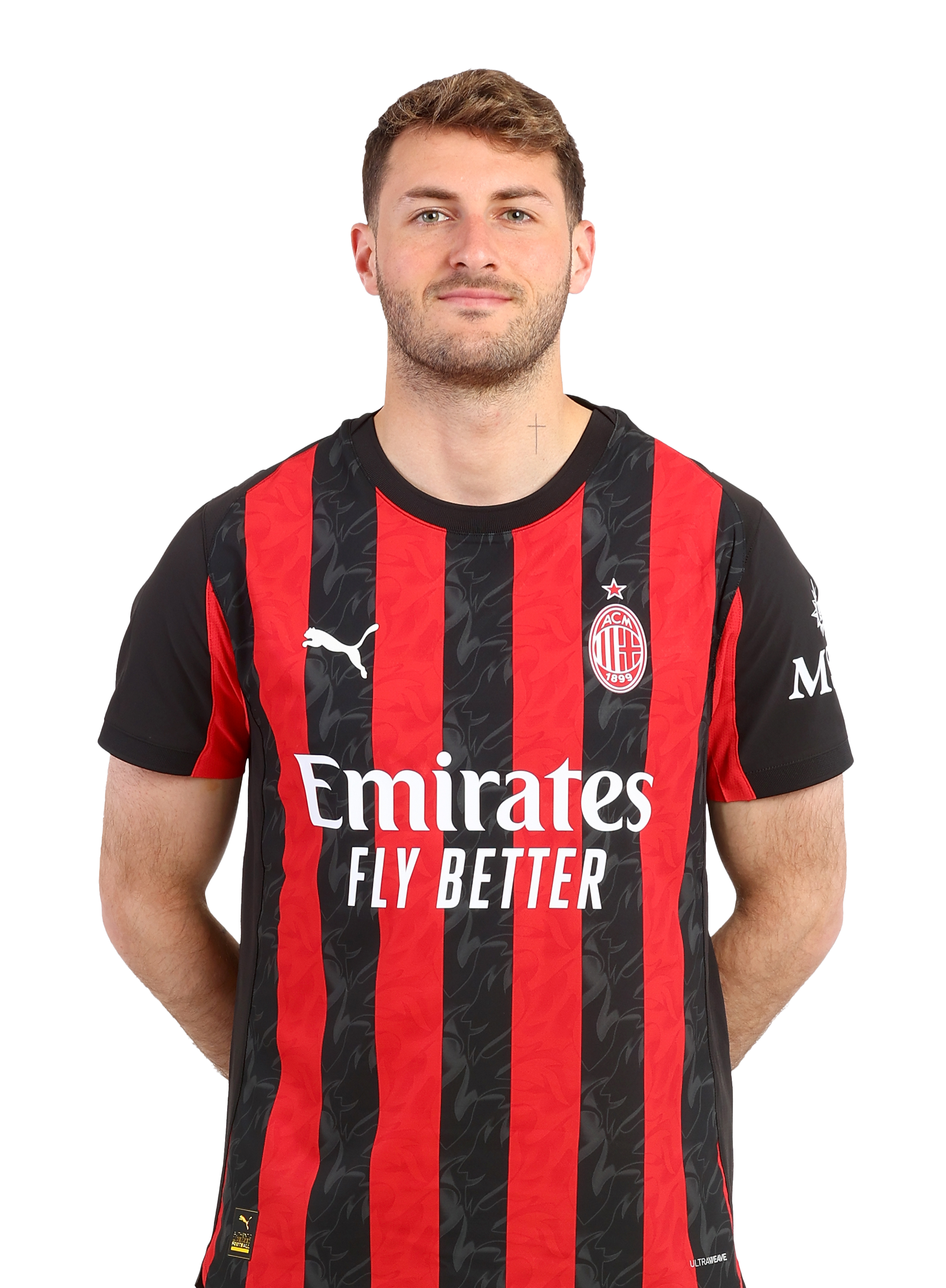 AC Milan Kit Gara Gimenez 7 maglia uomo rossonera