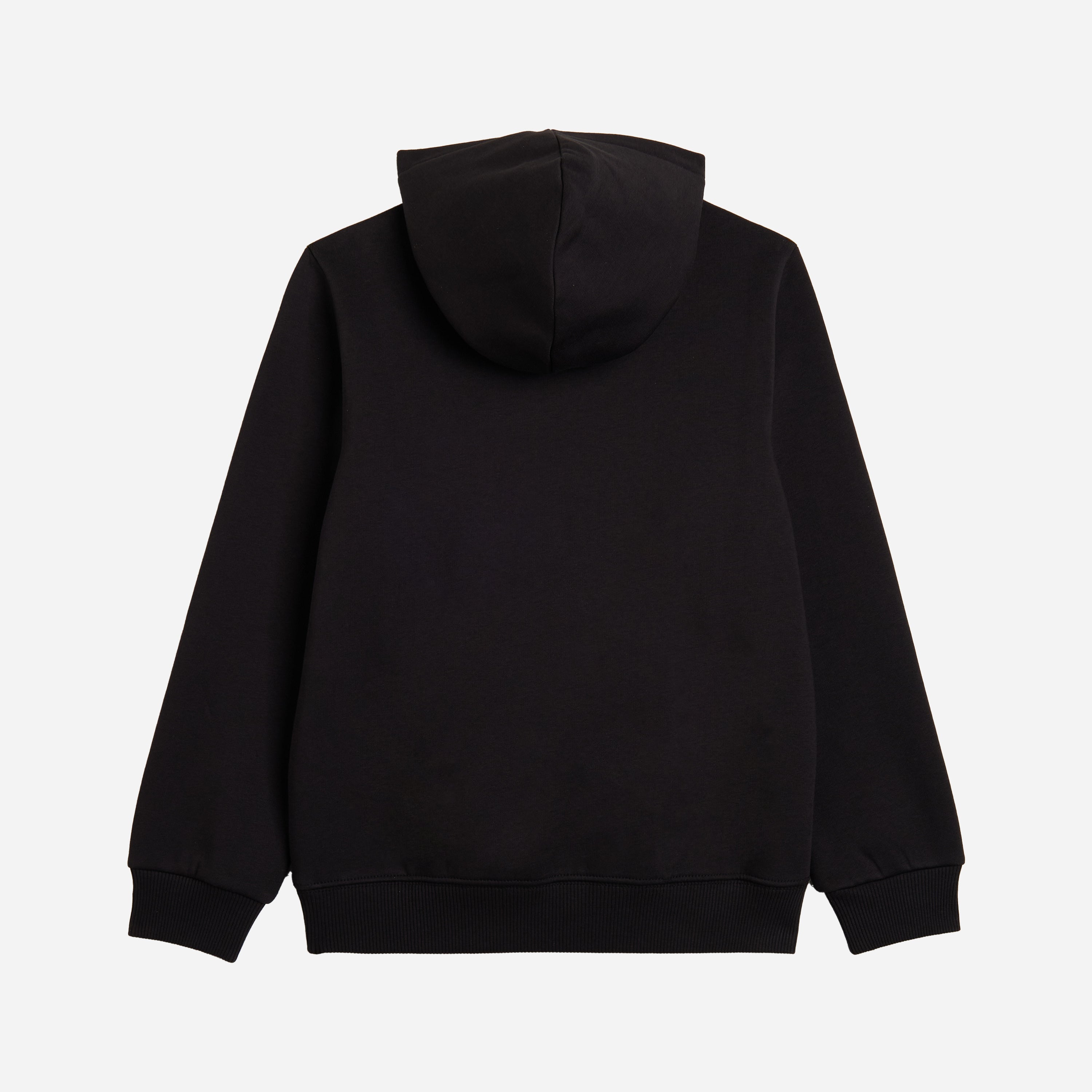 AC Milan Essential Felpa Cappuccio Bambino Nera Cotone