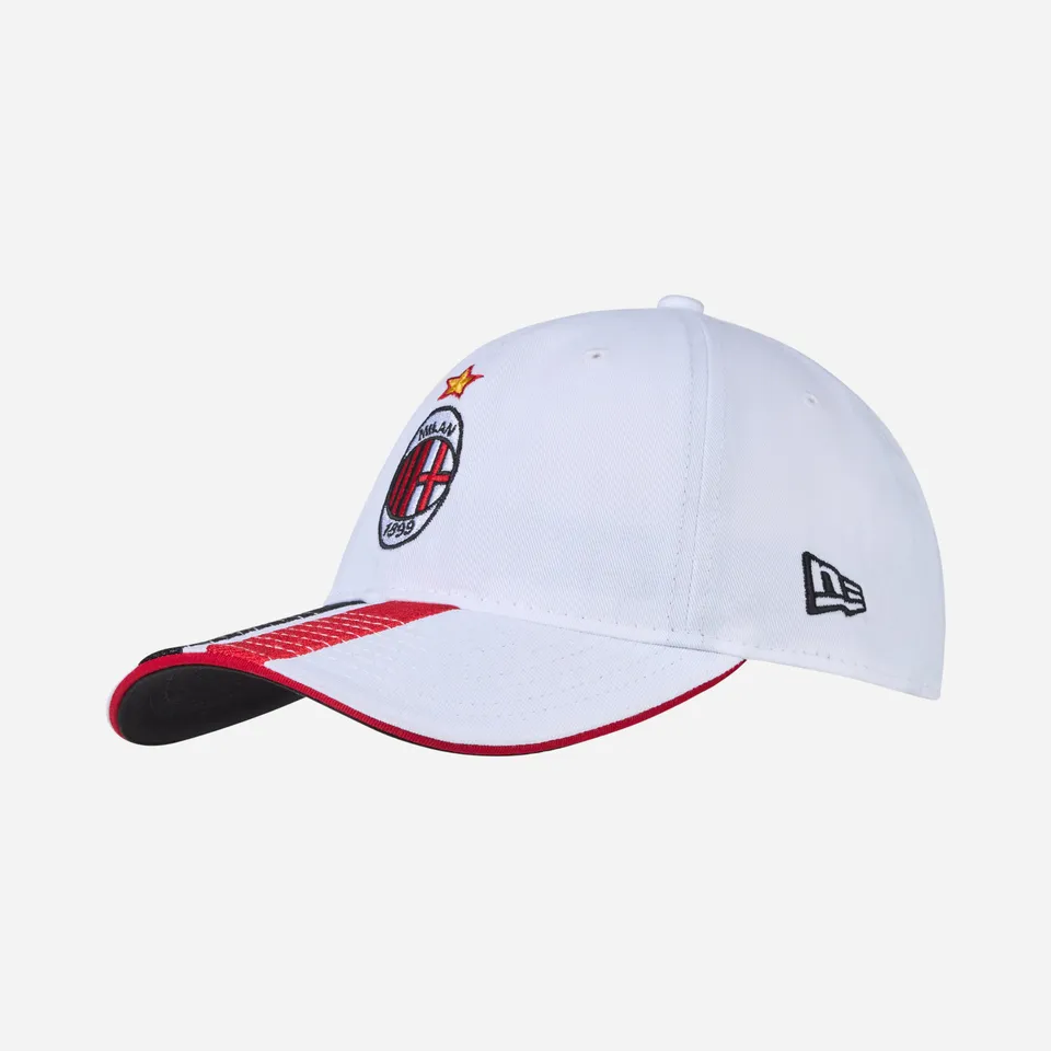 AC Milan 9TWENTY New Era cappello bianco taglia unica cotone