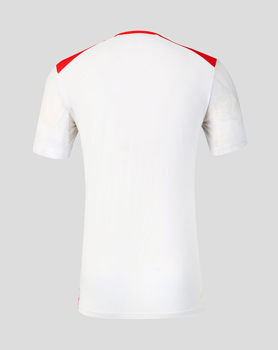 Twente Matchday 26/27 T-Shirt uomo maglia bianca traspirante