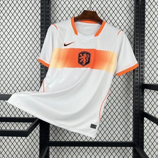 Olanda Trasferta Mondiale 2026 maglia bianca arancione