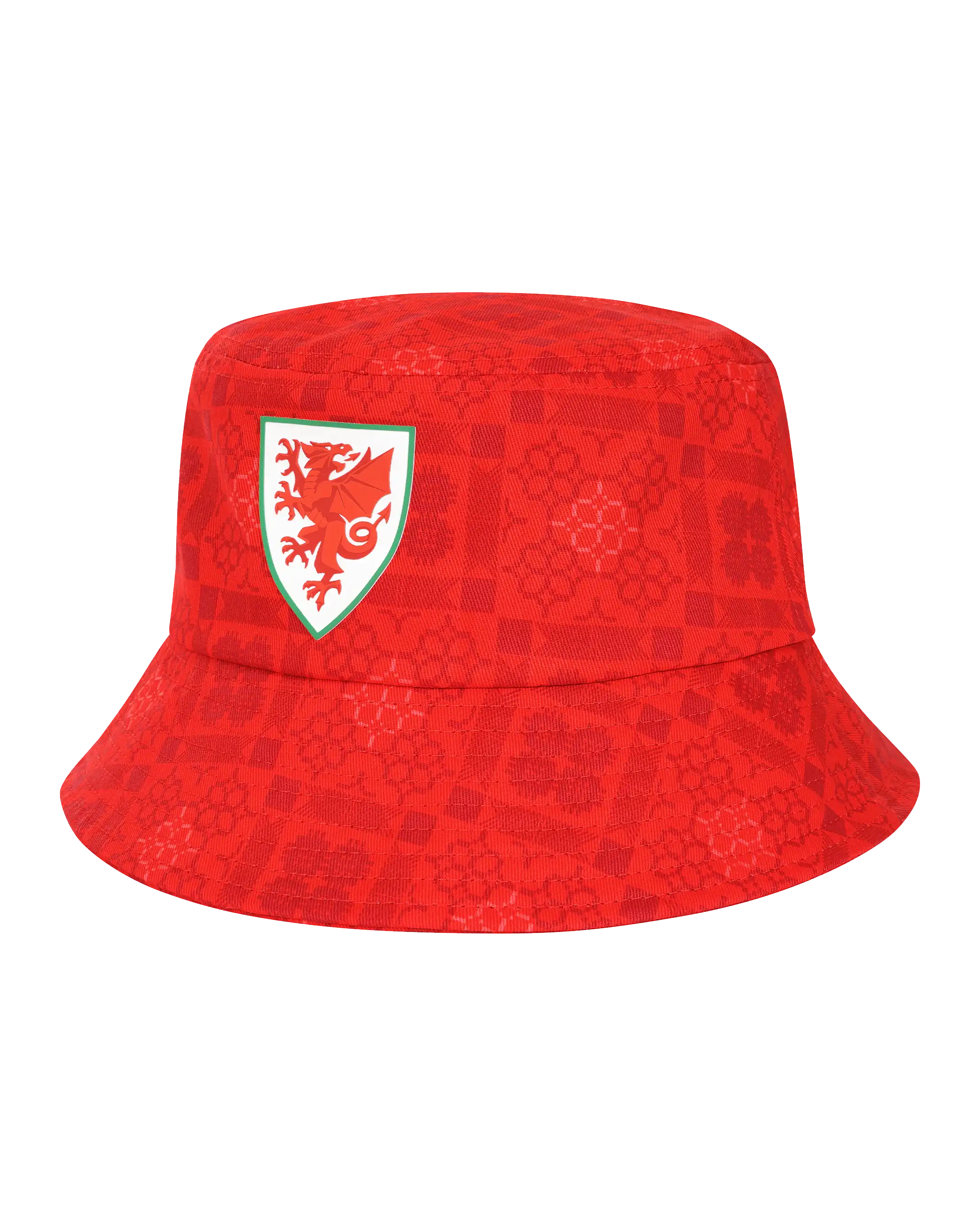 Wales SUDU 2026-28 bucket hat tifoso adulto rosso
