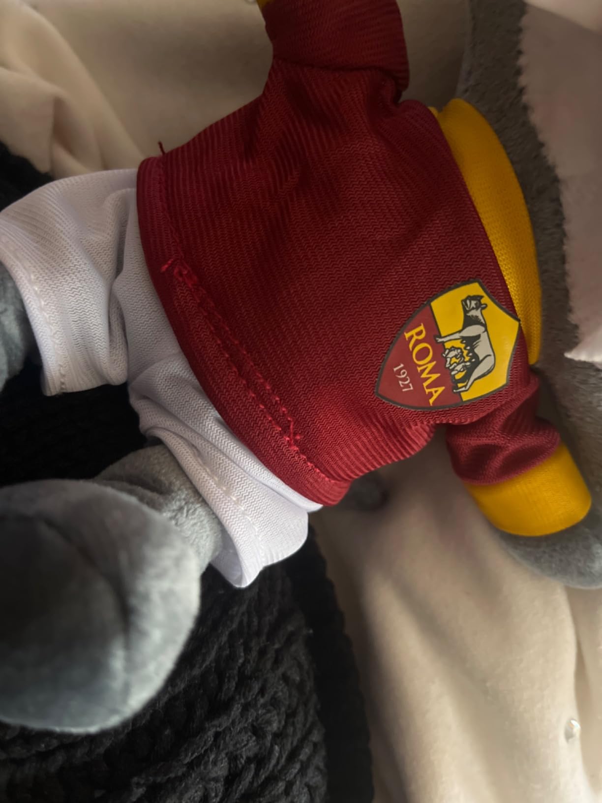 Roma Fanshop Teddy Portachiavi peluche orsetto ufficiale