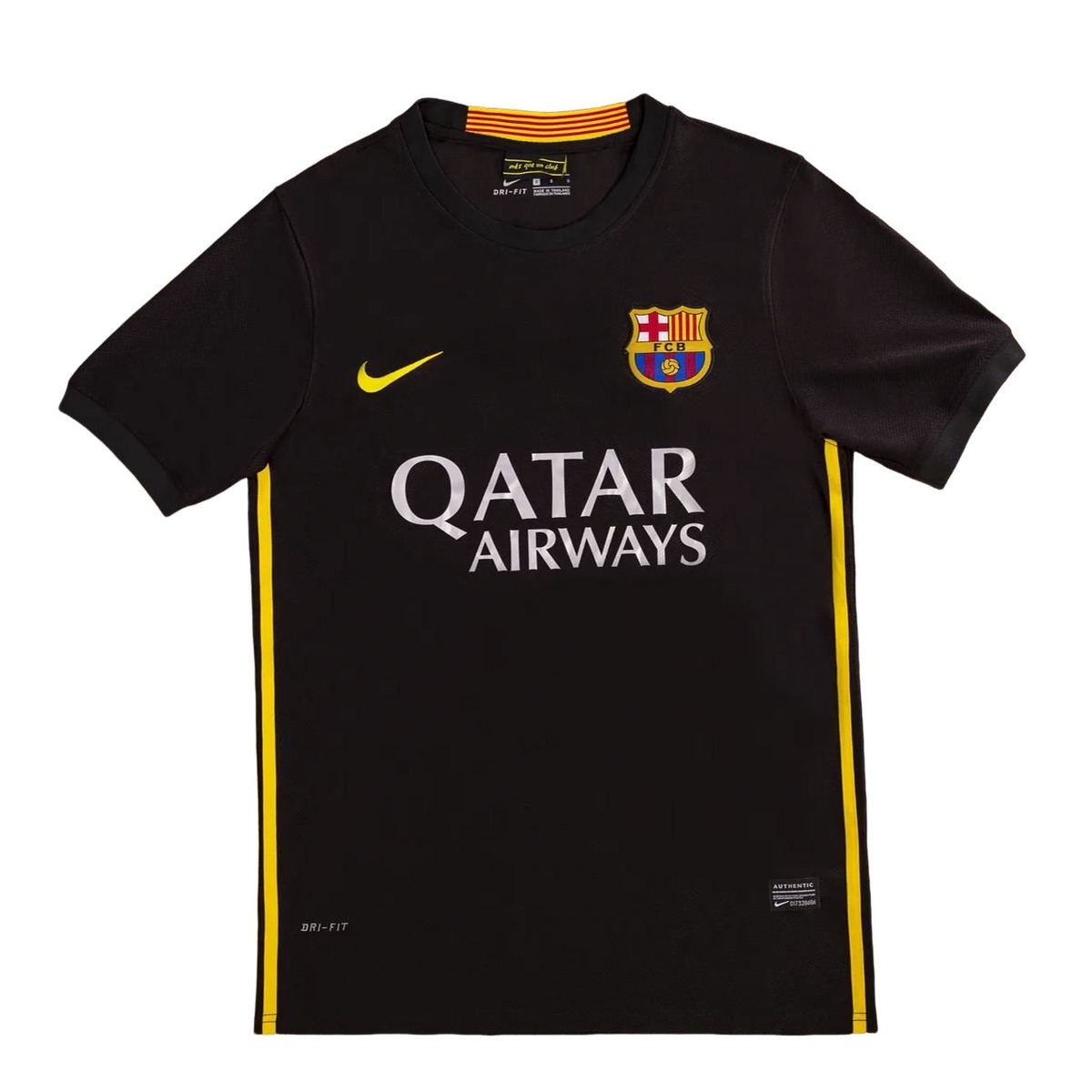 Tifoso Store Barcellona Nera Retro 2013/14 maglia da calcio nera