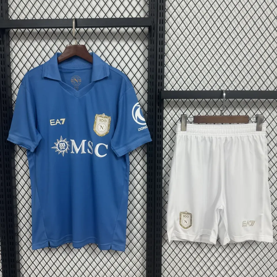 Tifoso Store Completo Napoli Home 2026/27 azzurro con pantaloncini