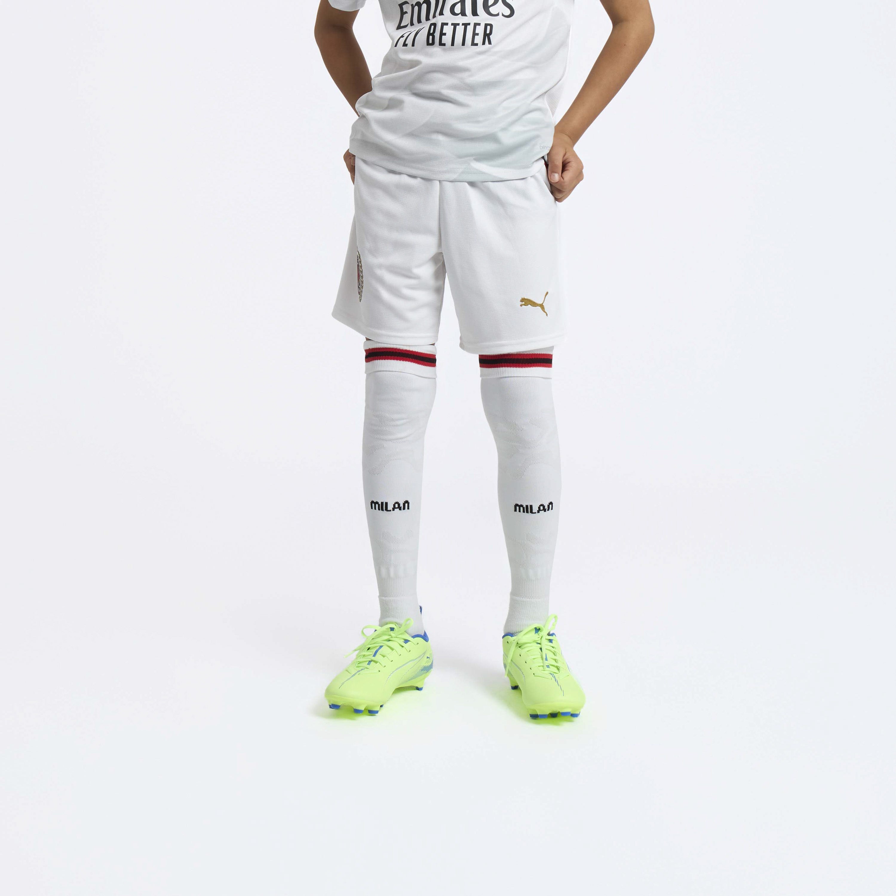 AC Milan Away 2026/27 pantaloncini bambino bianchi 10 anni