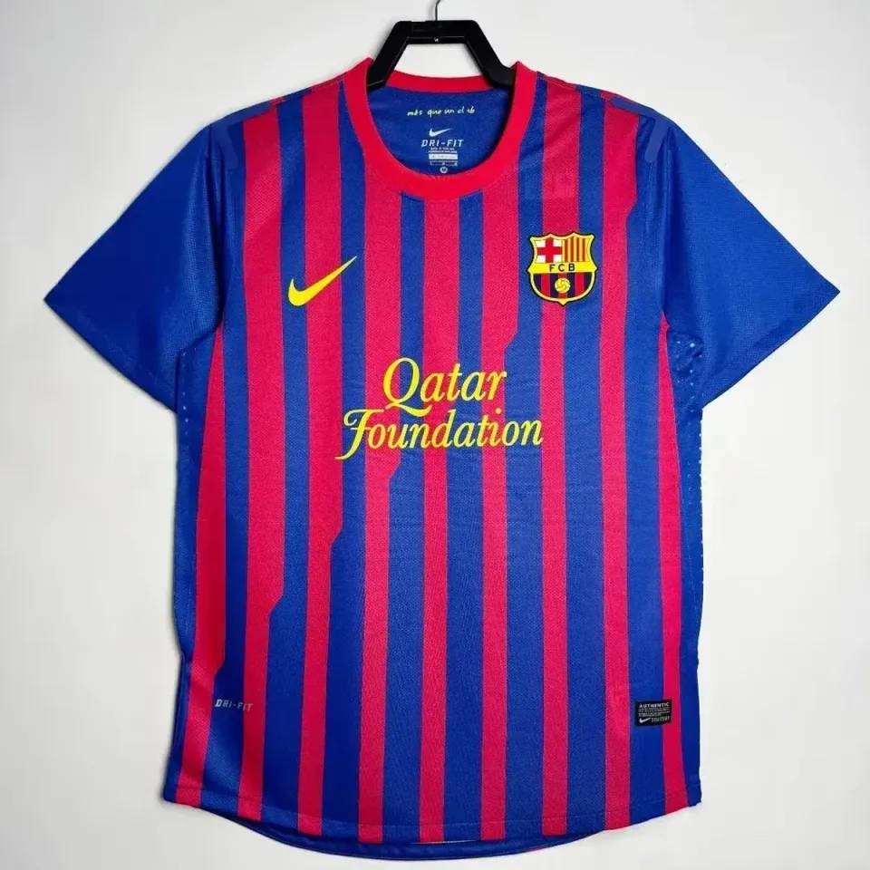 Barcellona Retro 2011/12 maglia home strisce blugrana S-XXL