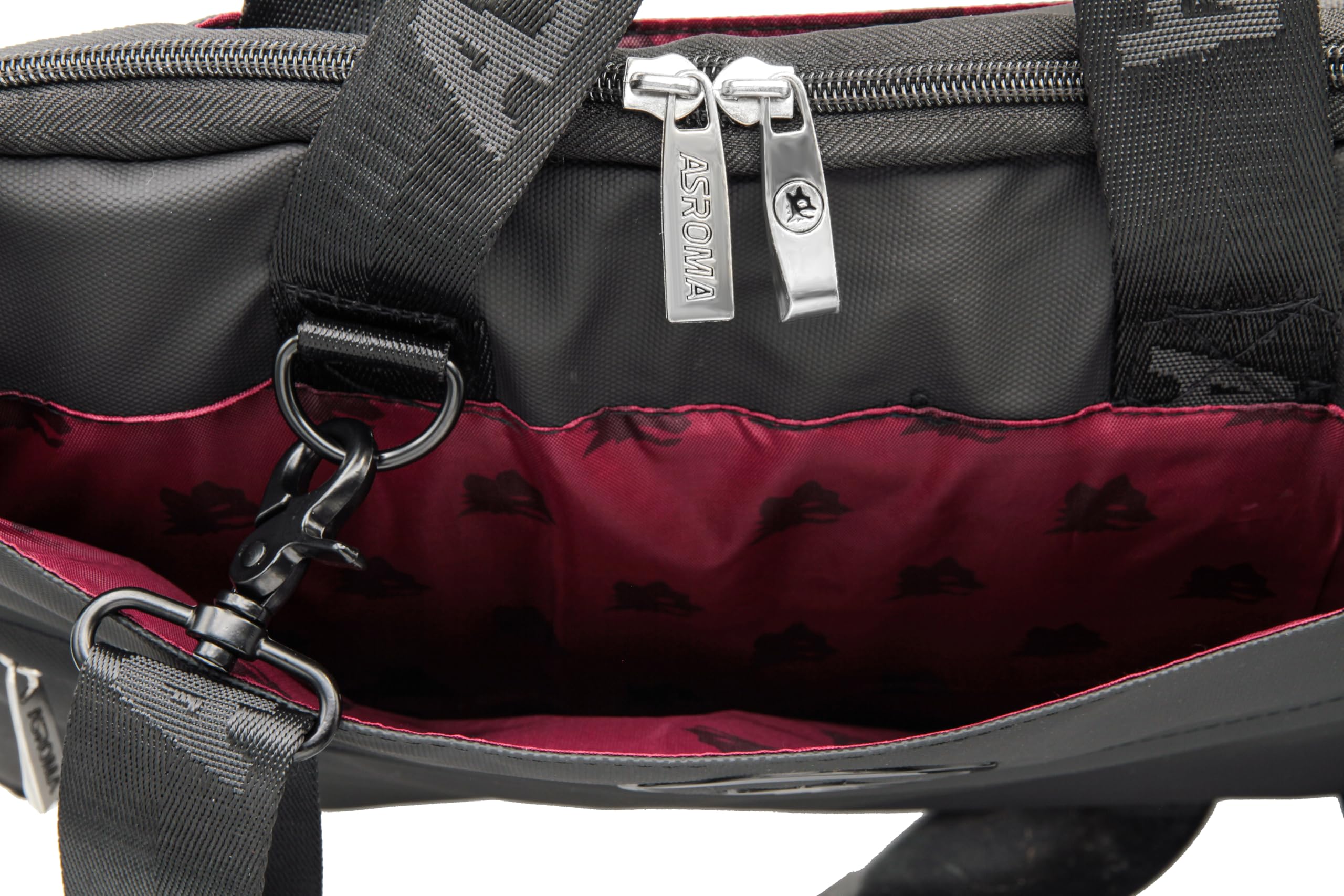 AS Roma Fans Borsa porta laptop Lupetto nero
