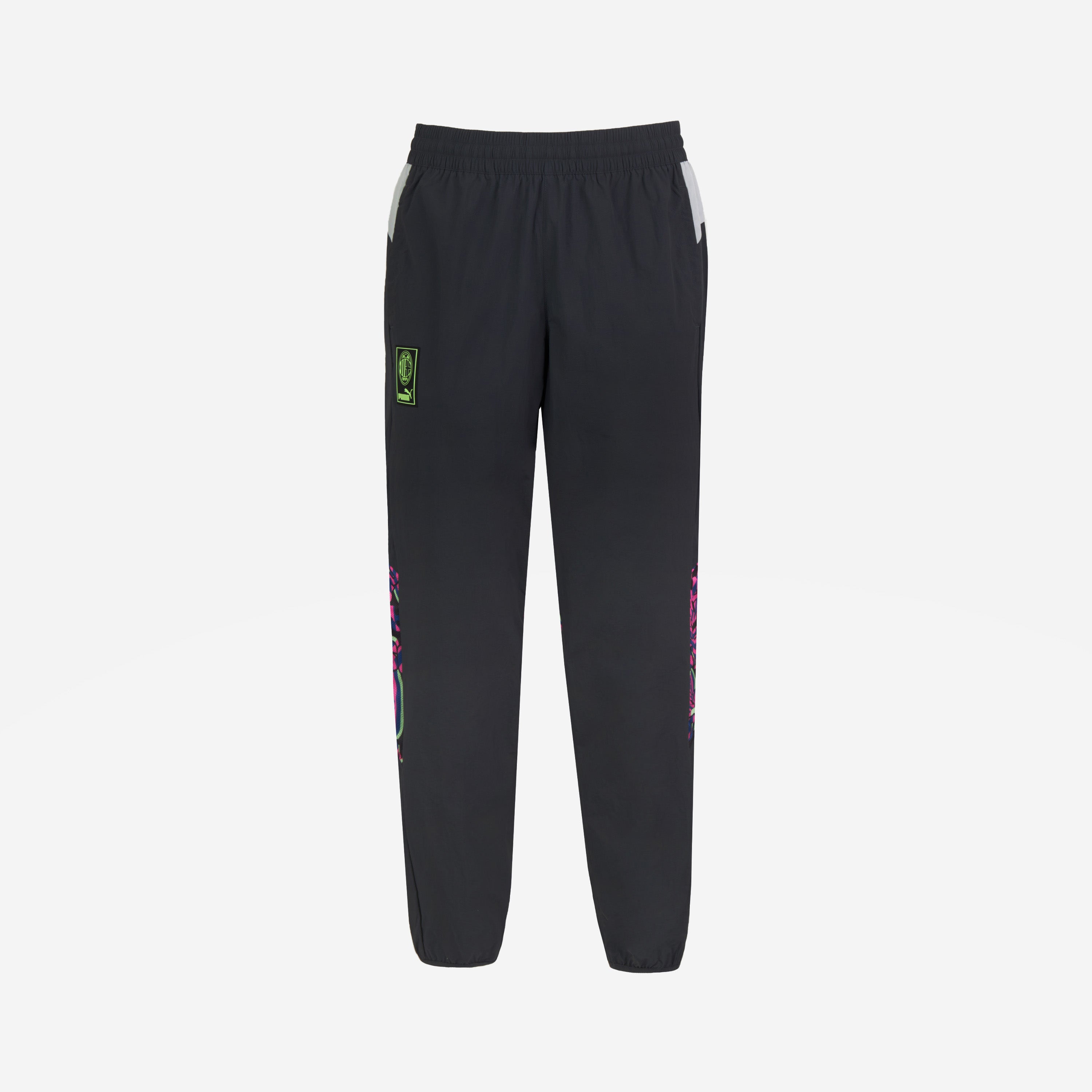 AC Milan NRGY pantaloni tuta blu rosa con tasche