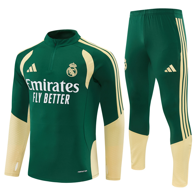 Tifoso Store Real Madrid 2026/27 tuta verde giacca zip