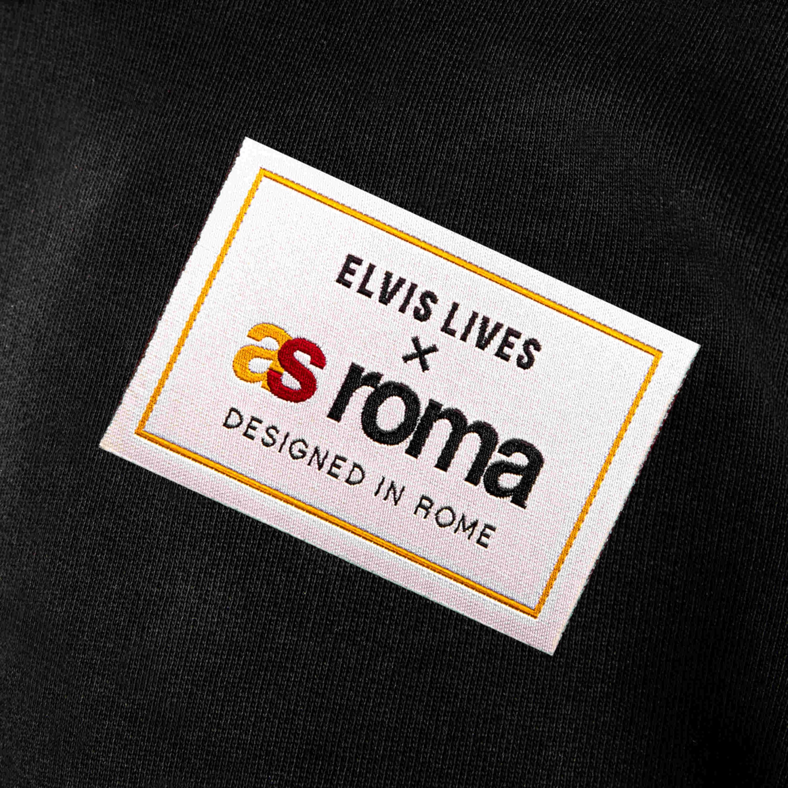 AS Roma Solo la Roma T-Shirt tifoso nero L