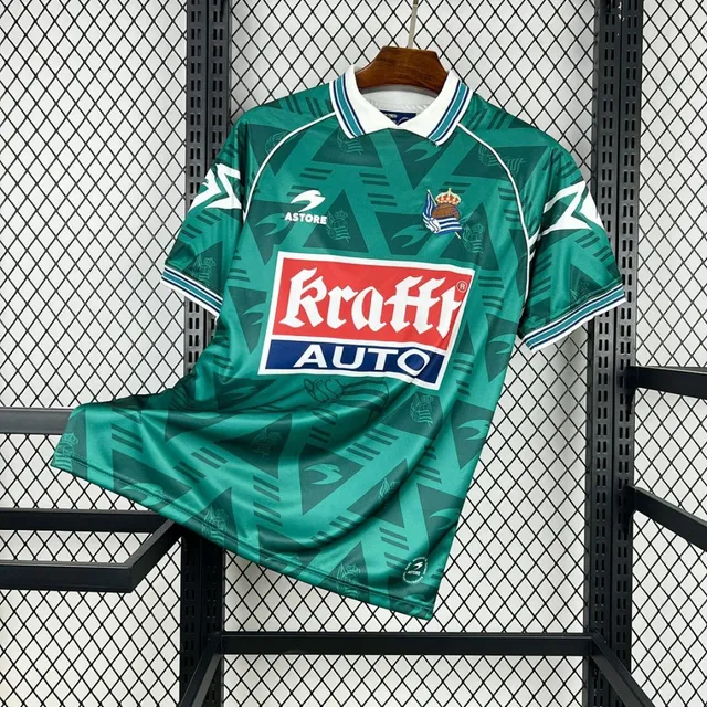 Tifoso Store Real Sociedad 1995/96 maglia retro biancoblu