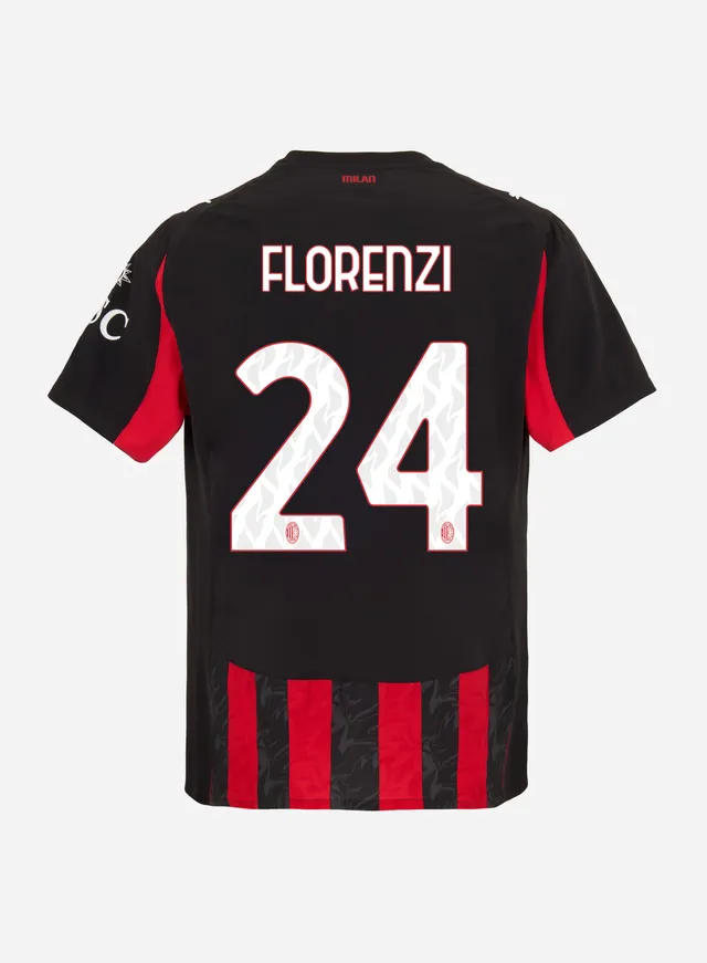 AC Milan Florenzi 24 Maglia Gara Uomo Kit Ufficiale