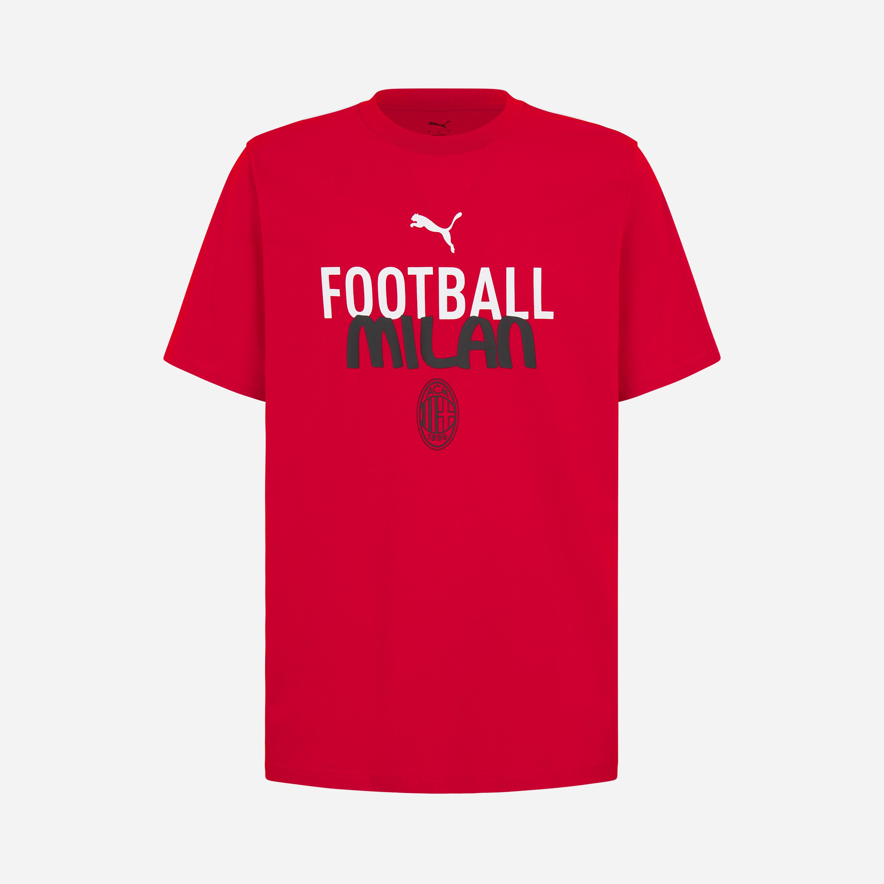 AC Milan Culture Collection maglietta rossa uomo cotone
