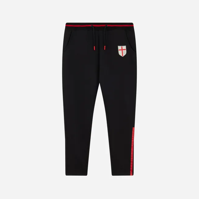 AC Milan pantaloni tuta neri elastico uomo