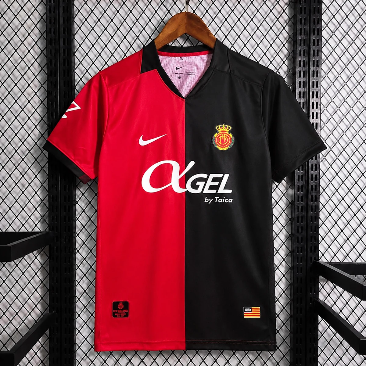Mallorca Home 2026/27 maglia calcio rosso nera S-XXL