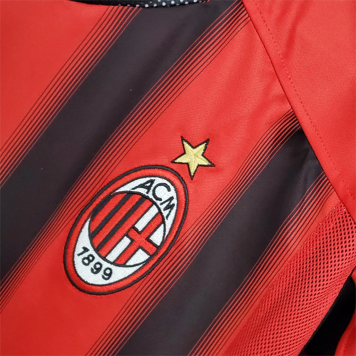 Tifoso Store Milan 2004/05 Maglia Manica Lunga Rossonera