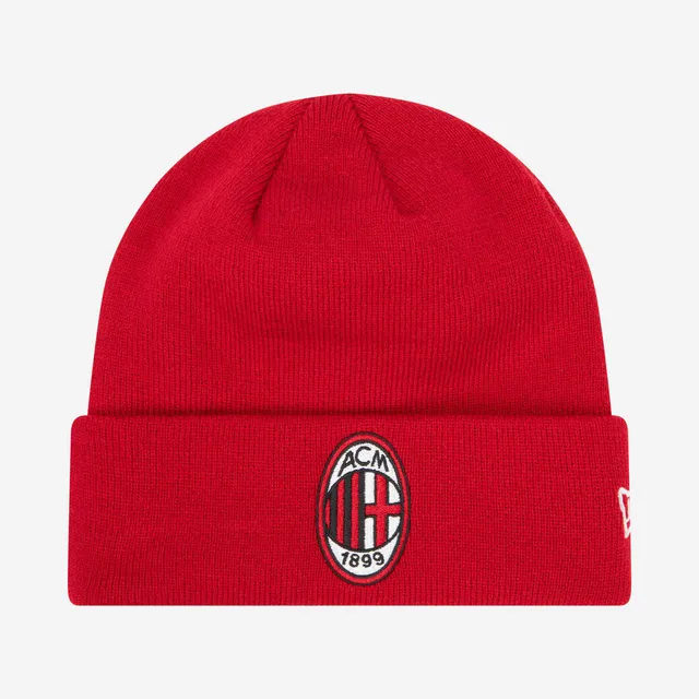 AC Milan Cappelli New Era Beanie logo taglia unica acrilico