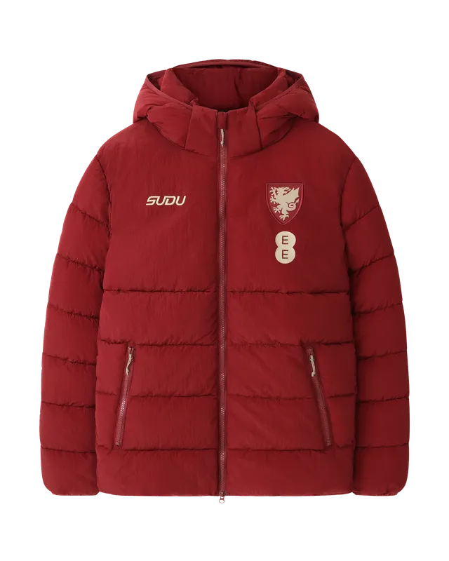 Wales Travel SUDU 2026-28 Players giubbotto bordeaux