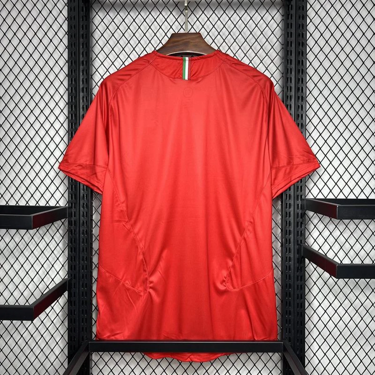 Tifoso Store Juventus Away 2005/06 seconda maglia da calcio rossa