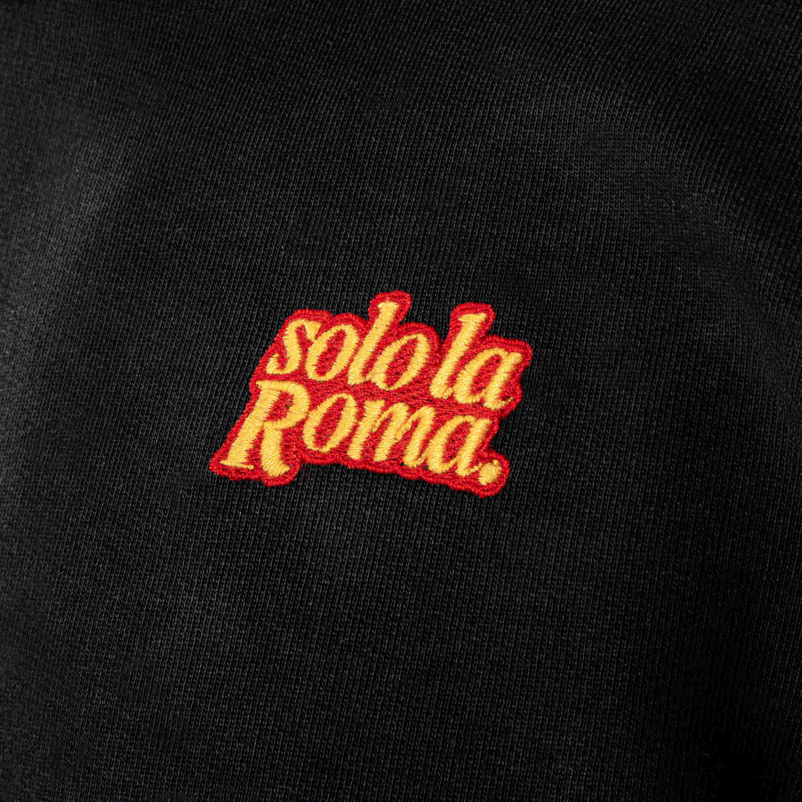 AS Roma Solo la Roma T-Shirt tifoso nero L