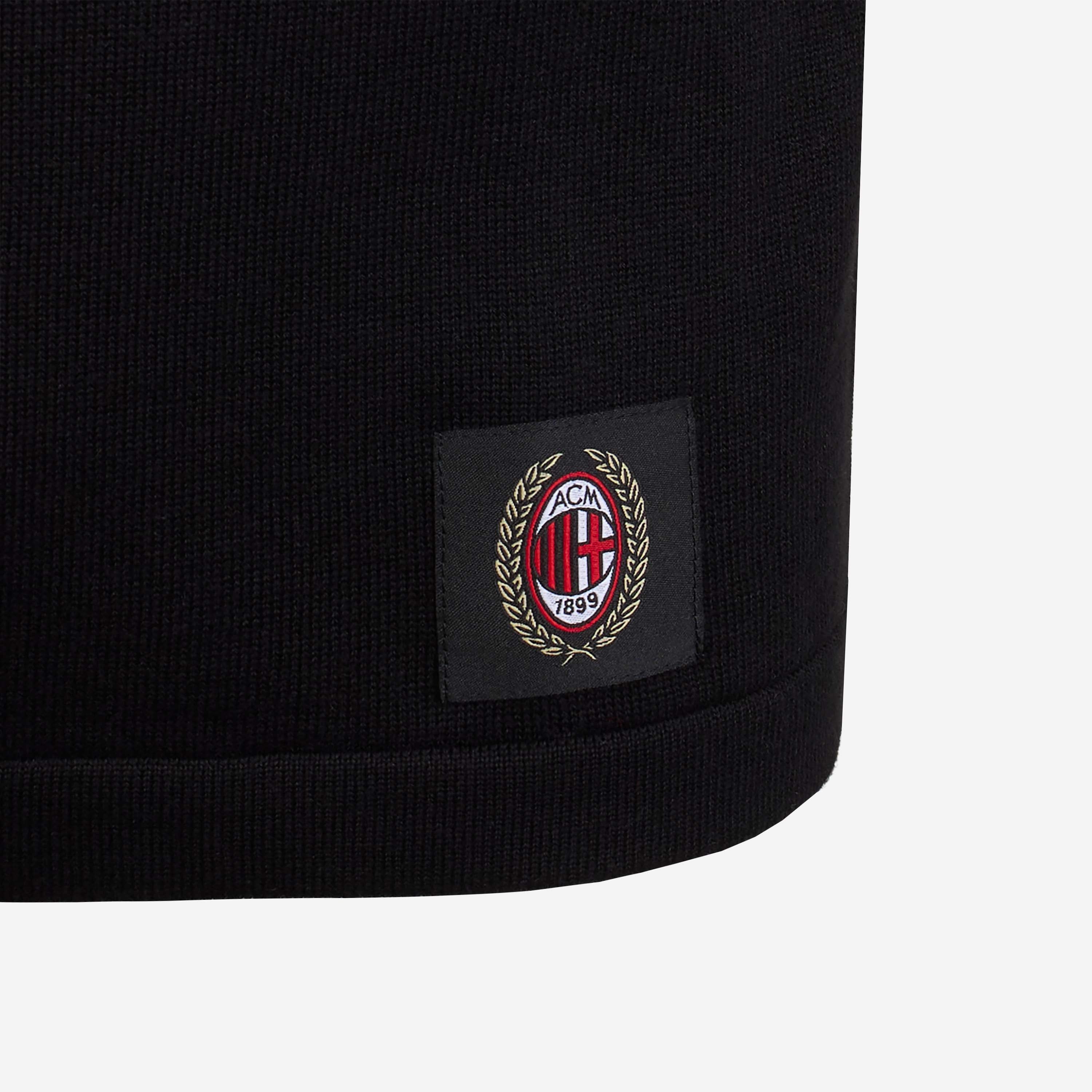 AC Milan Polo Milan polo 60s nera uomo taglia M cotone