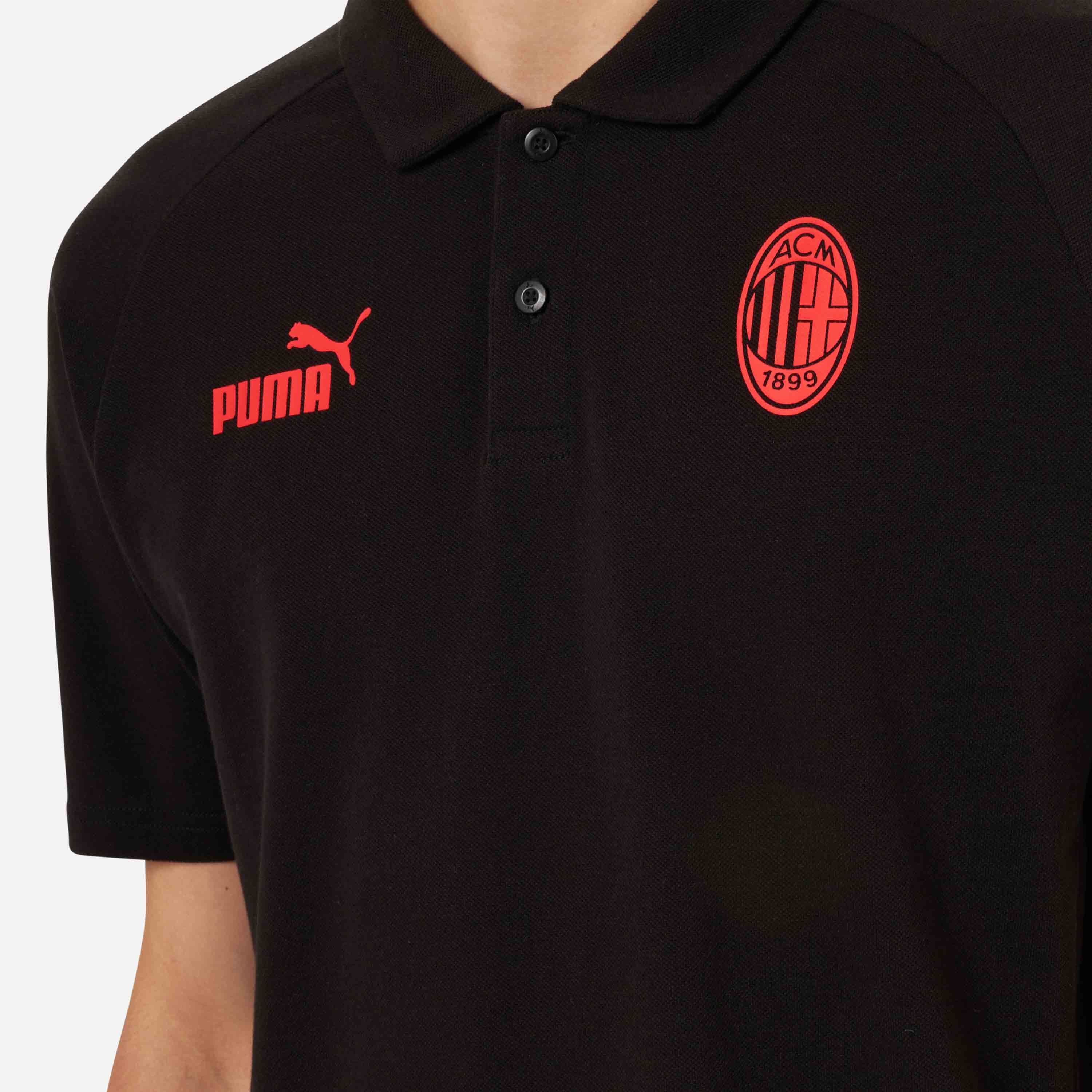 AC Milan Polo Milan Casuals 2022/23 polo uomo cotone