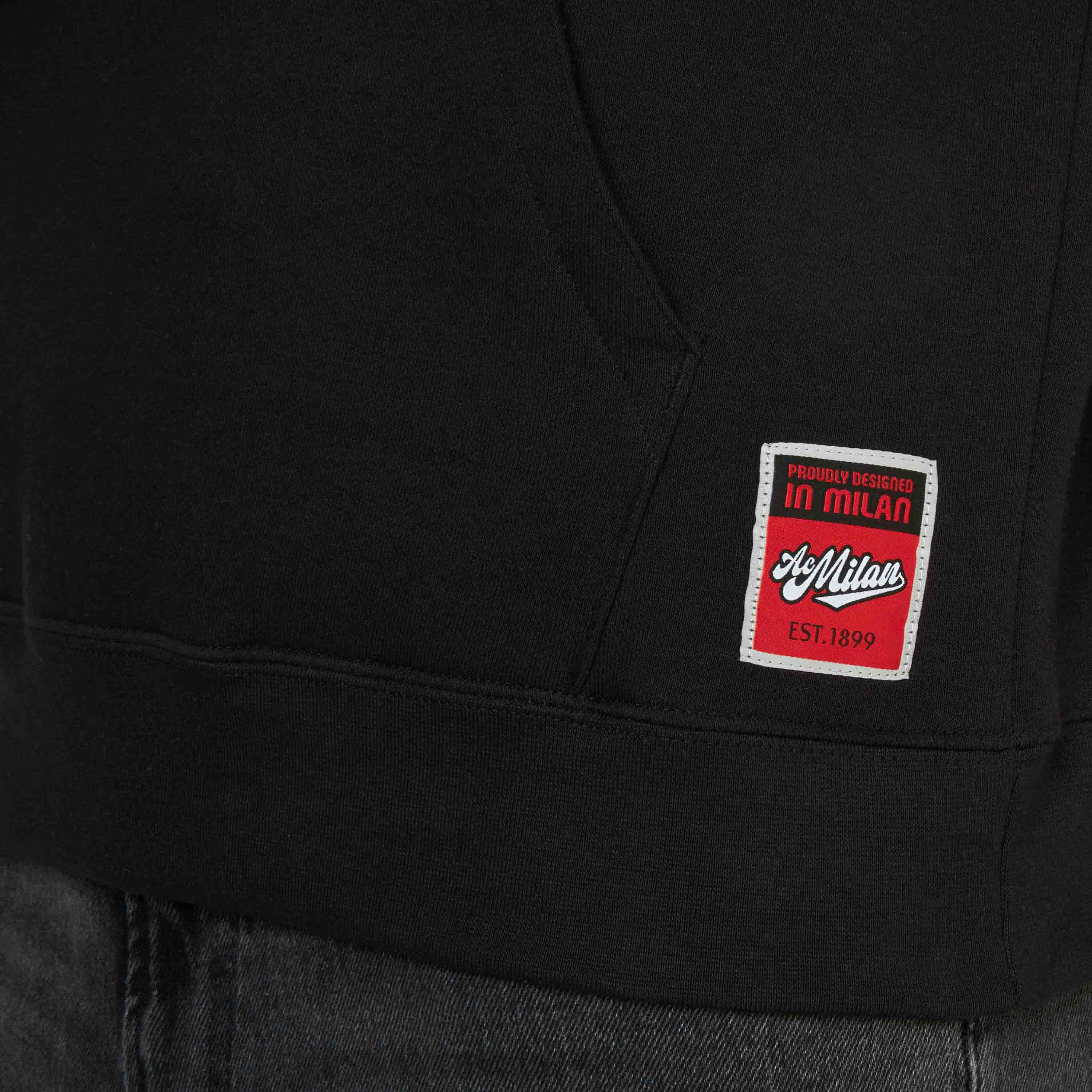 AC Milan Urban Collection Hoodie Felpa Cappuccio Uomo