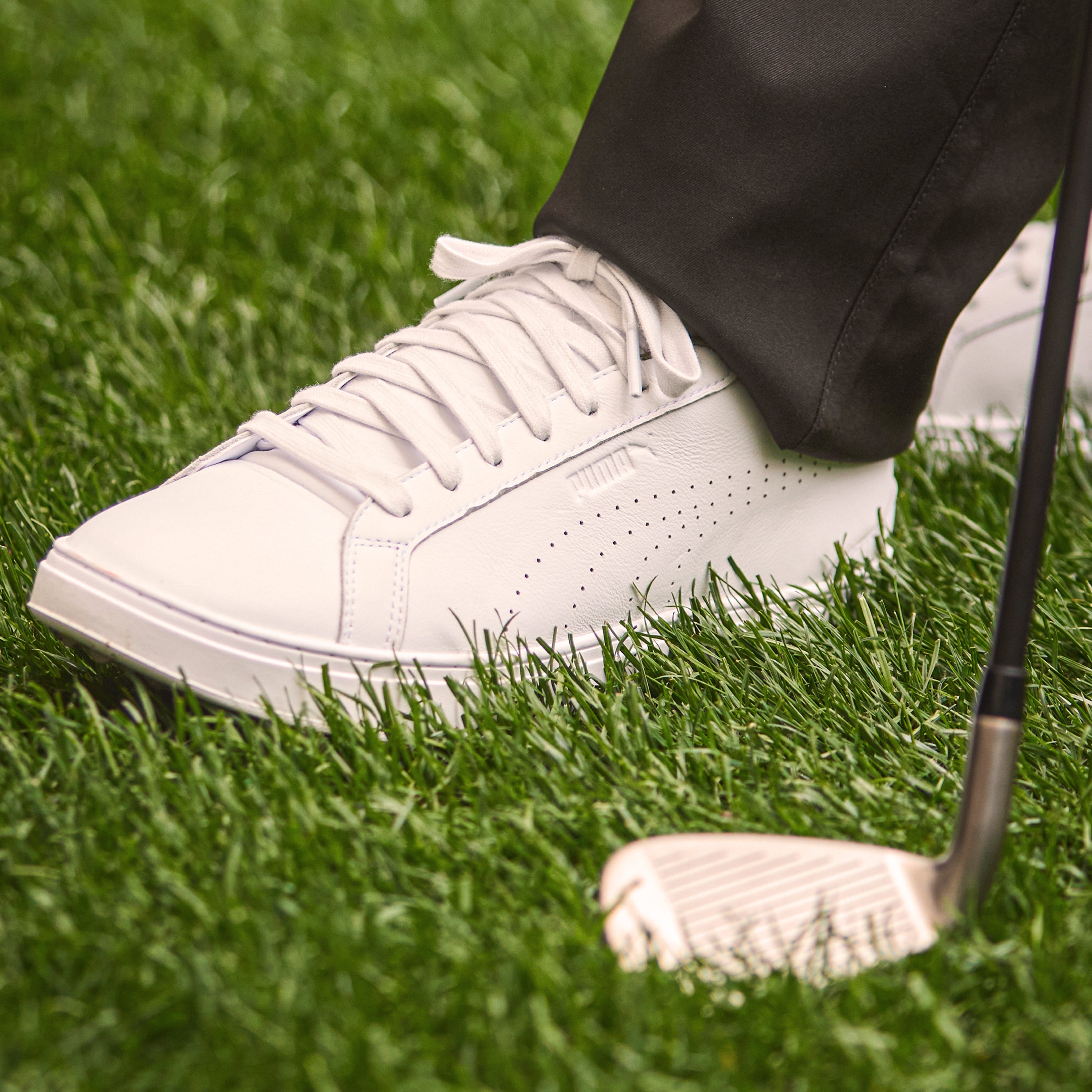 AC Milan Scarpe Milan Puma x ACM Golf Club sneakers bianche uomo