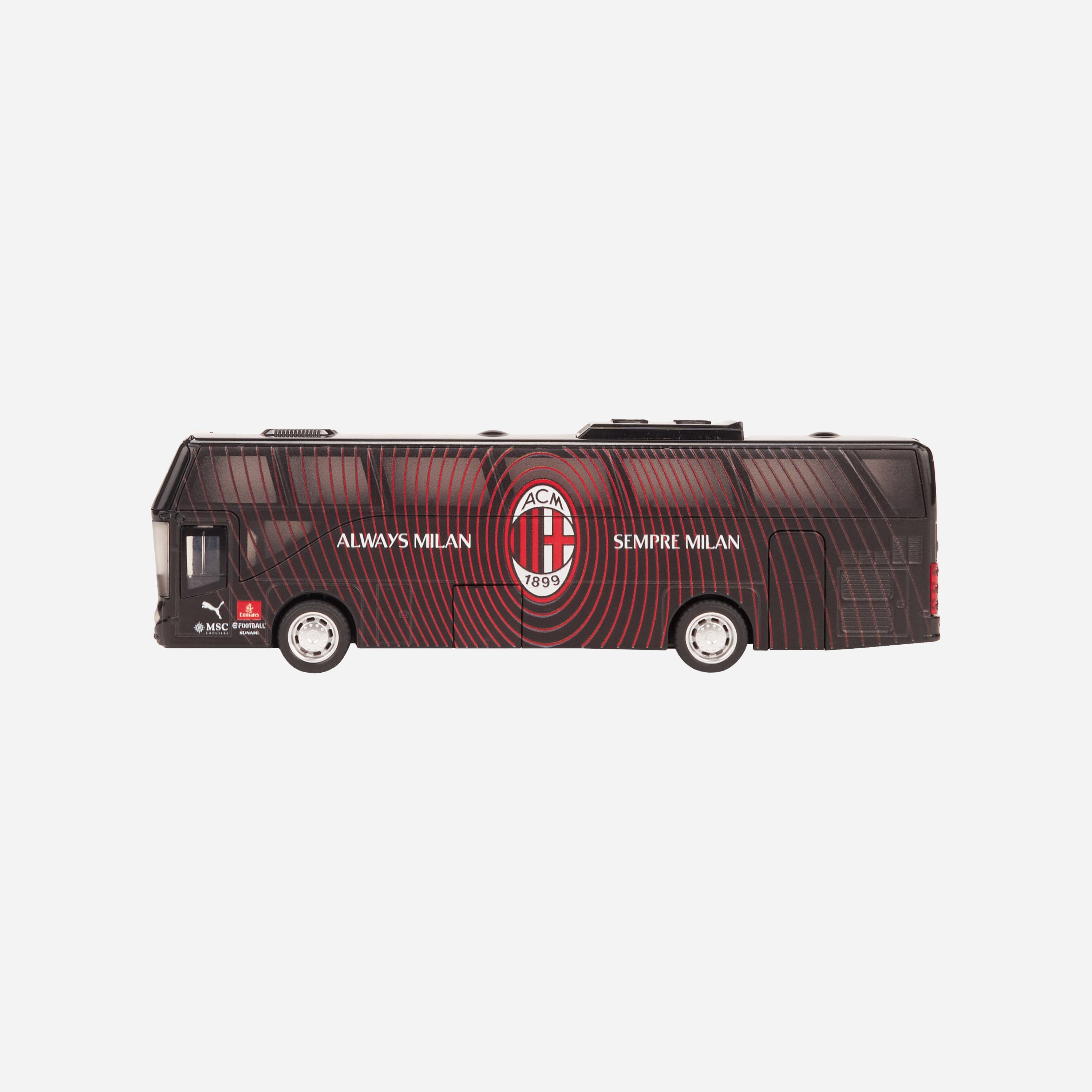 AC Milan Bus pullman giocattolo taglia unica