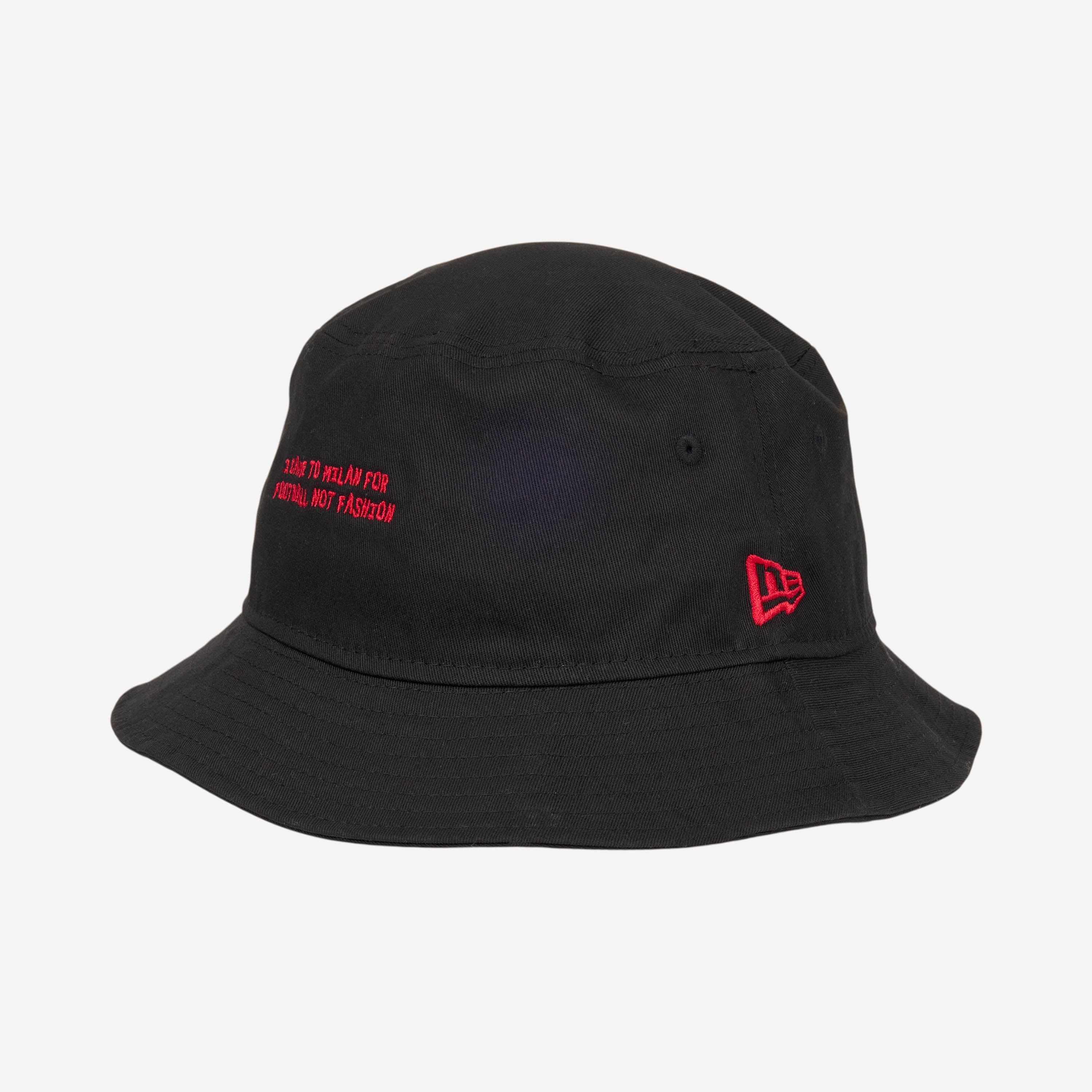 AC Milan Cappelli e Berretti New Era bucket hat nero taglia M